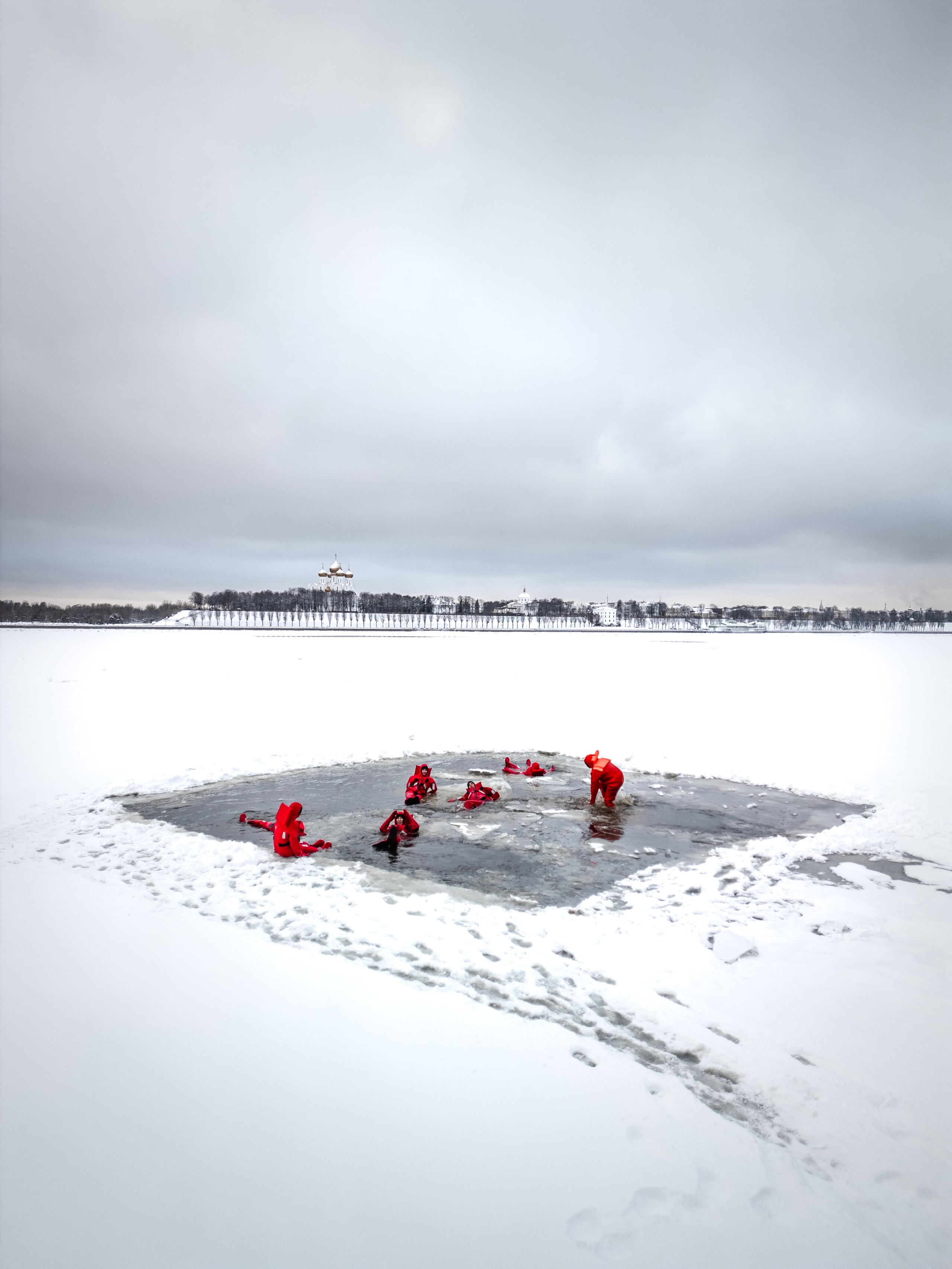 Айсфлоатинг #8. DRONBERRY — Аэросъемка Ярославль