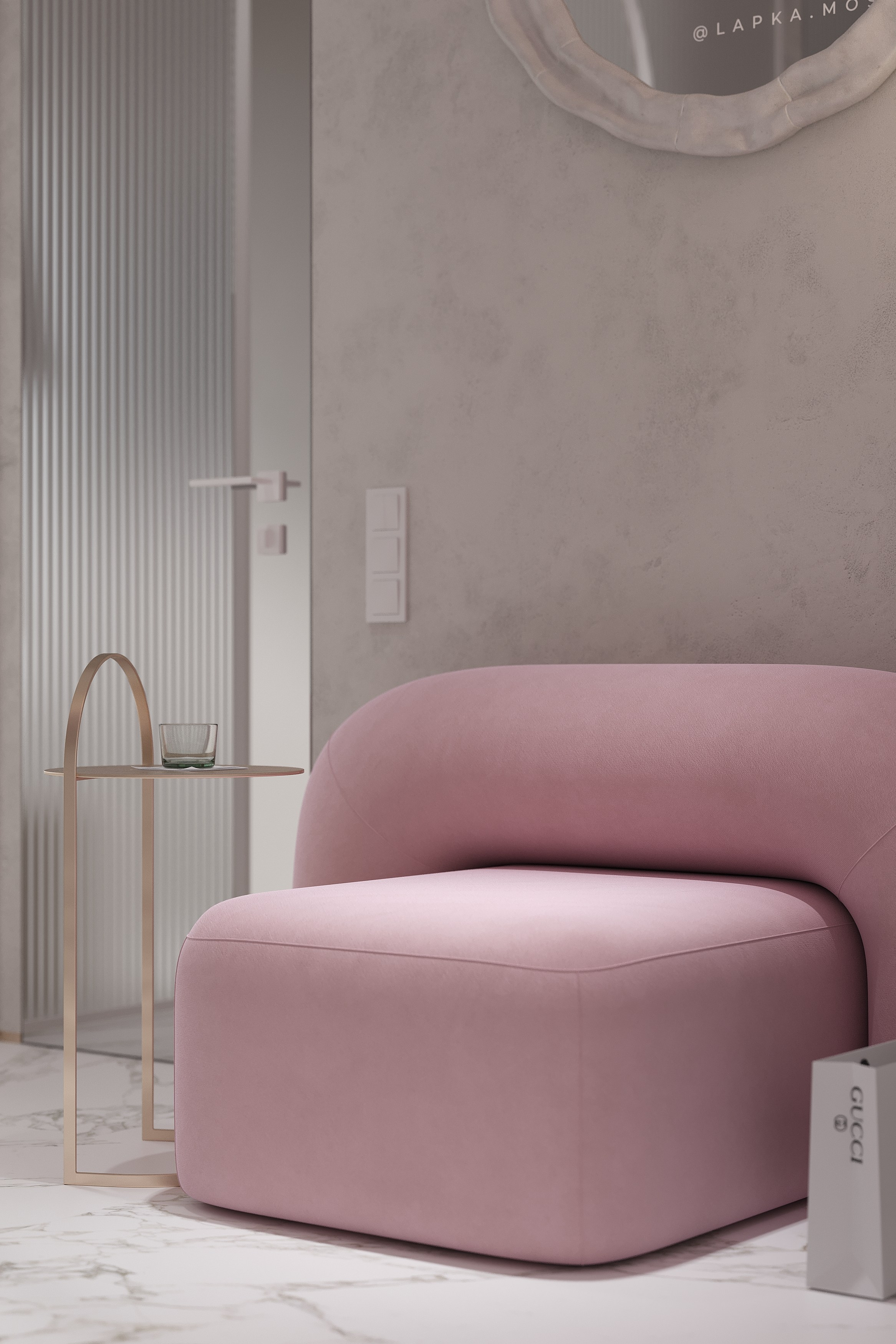 Lapka Beauty. Студия дизайна интерьера mono moon в Москве