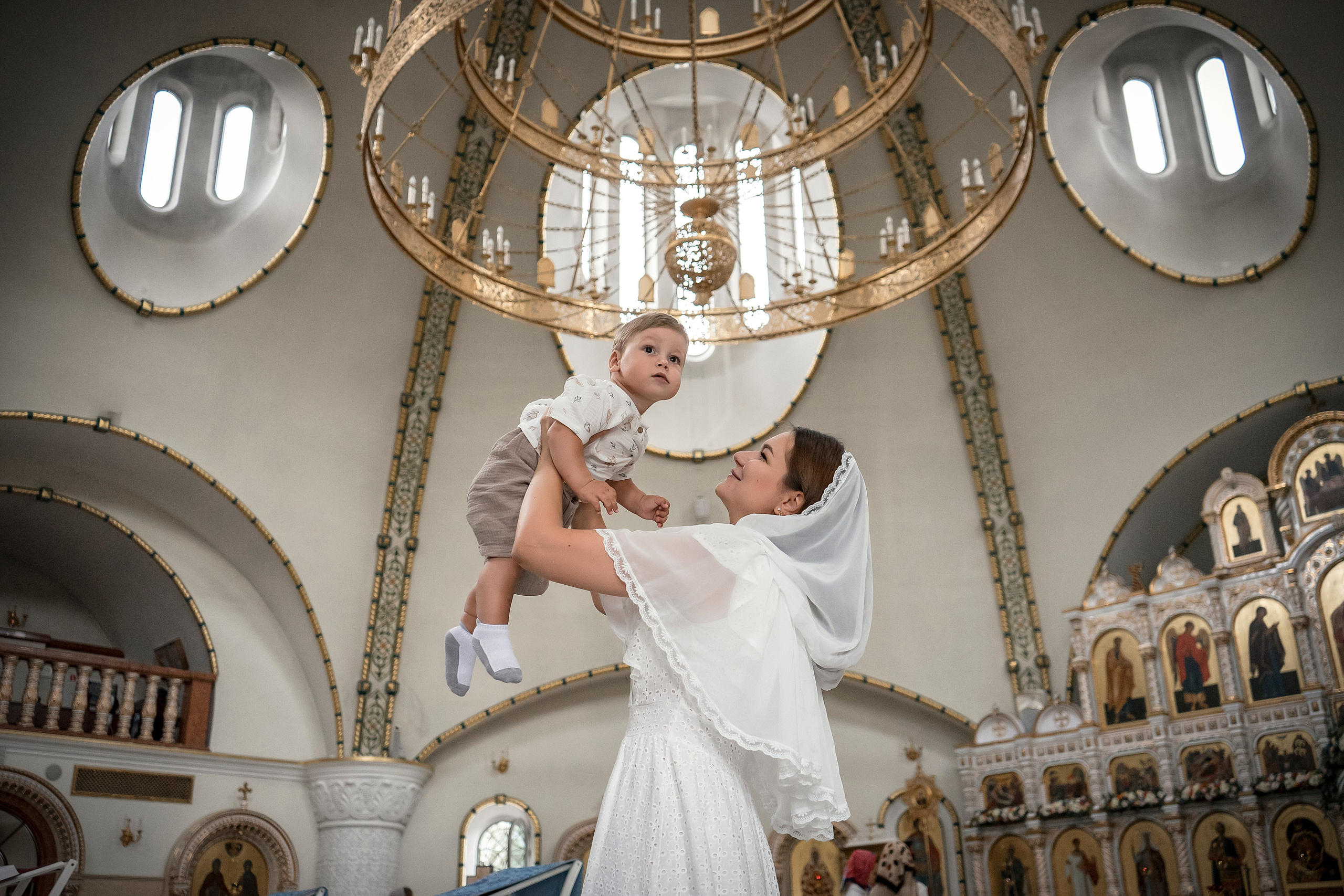 Крещение Матвея. Фотограф Крещения и Венчания в Москве