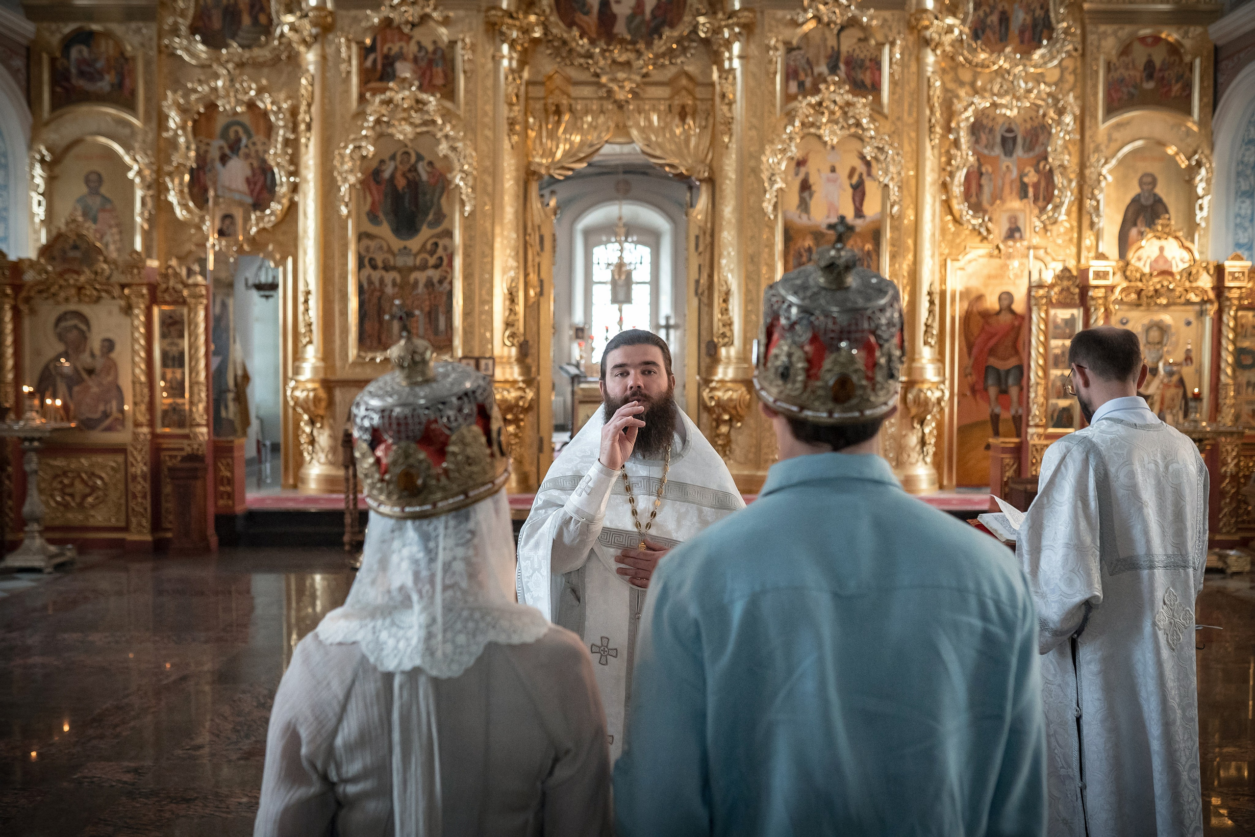 Венчание Александра и Марии. Фотограф Крещения и Венчания в Москве