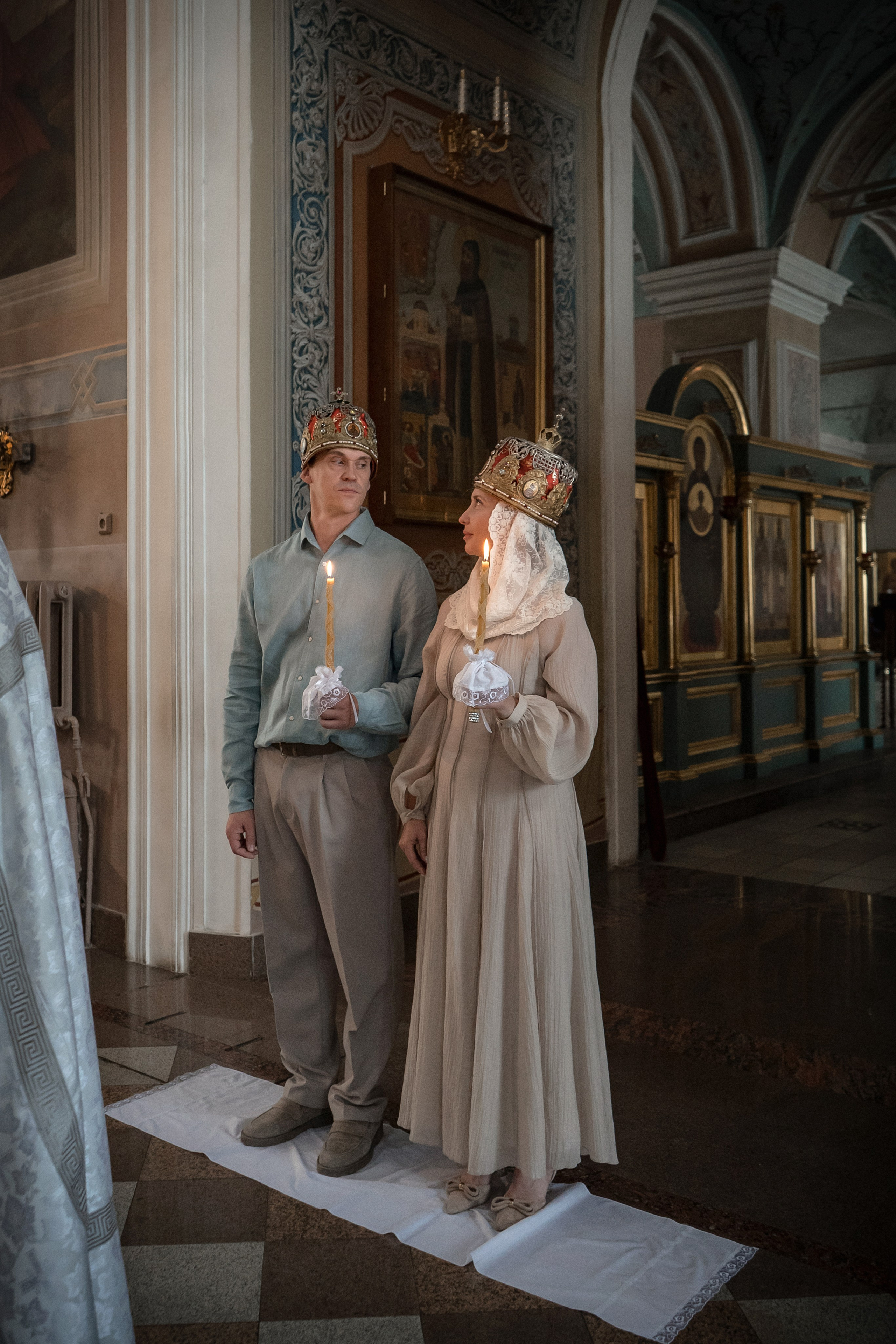 Венчание Александра и Марии. Фотограф Крещения и Венчания в Москве