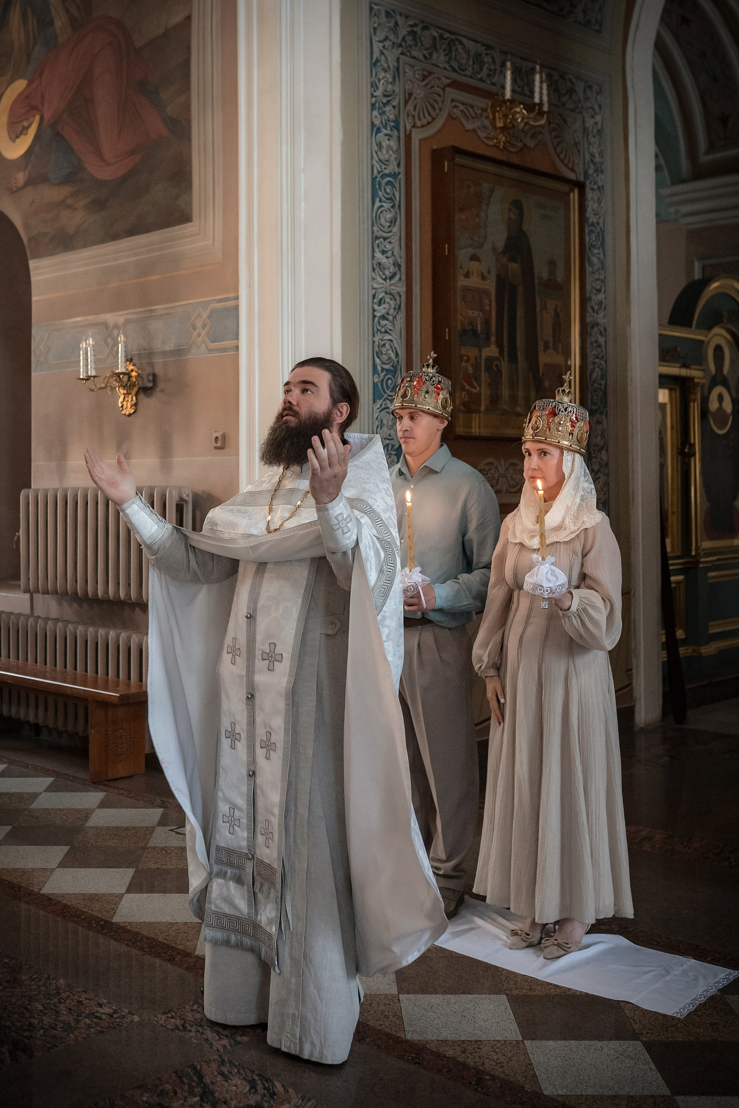 Венчание Александра и Марии. Фотограф Крещения и Венчания в Москве