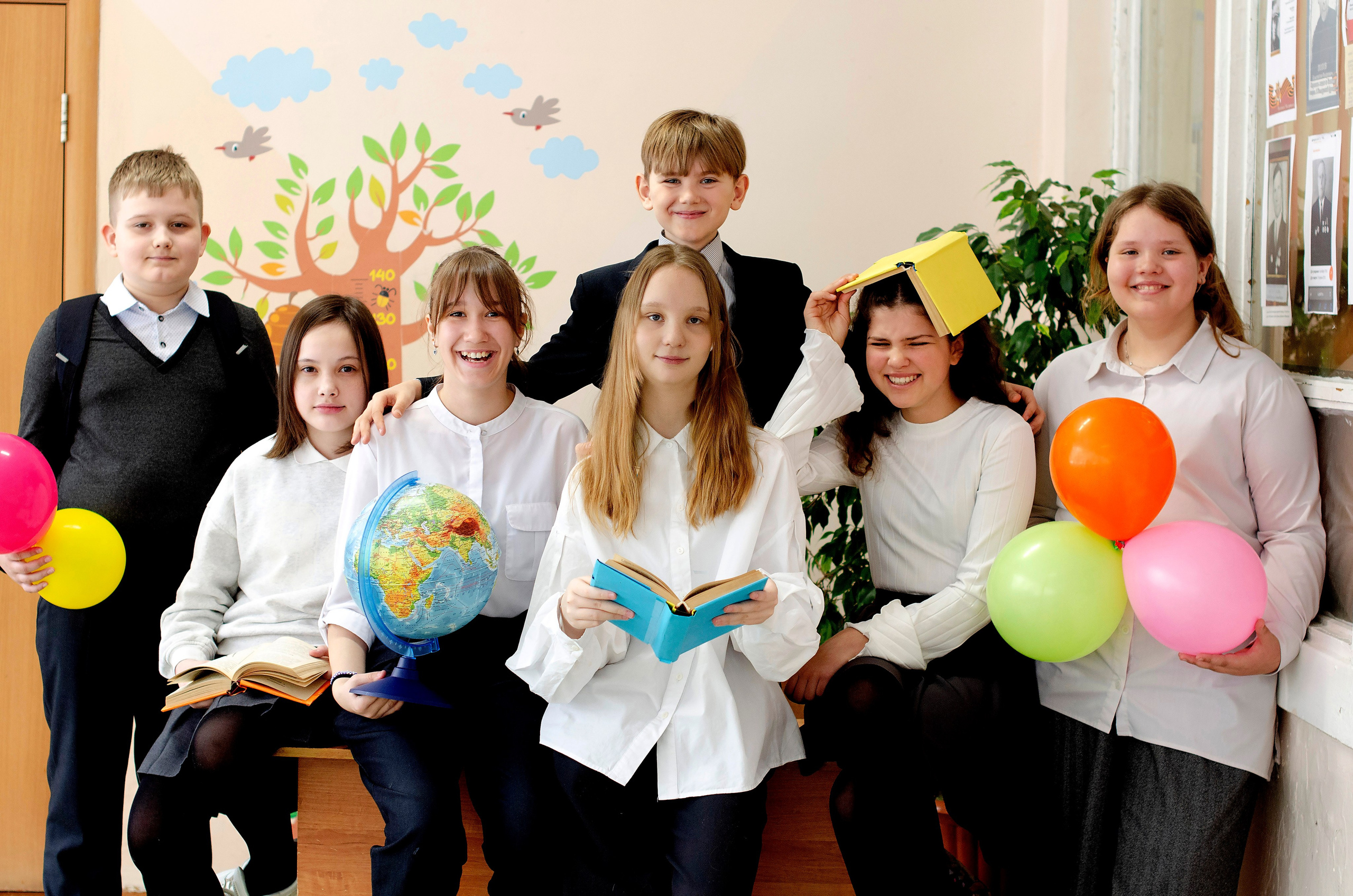 4 А класс — Фотосессия на выпускной альбом. Фотограф в Хабаровске