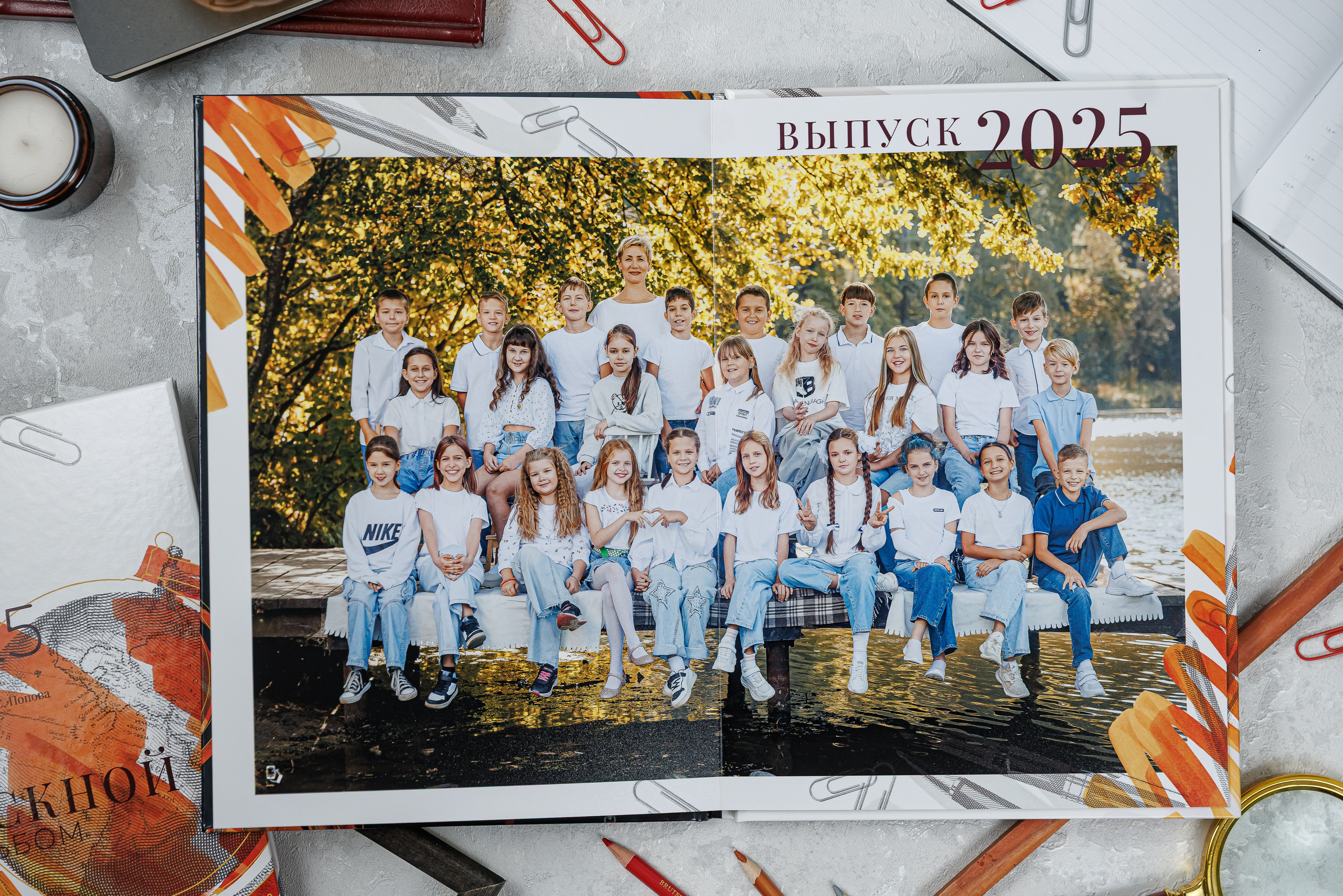 Выпускные альбомы 4 класс. Семейный и детский фотограф Комина Елена, Власиха, Одинцово