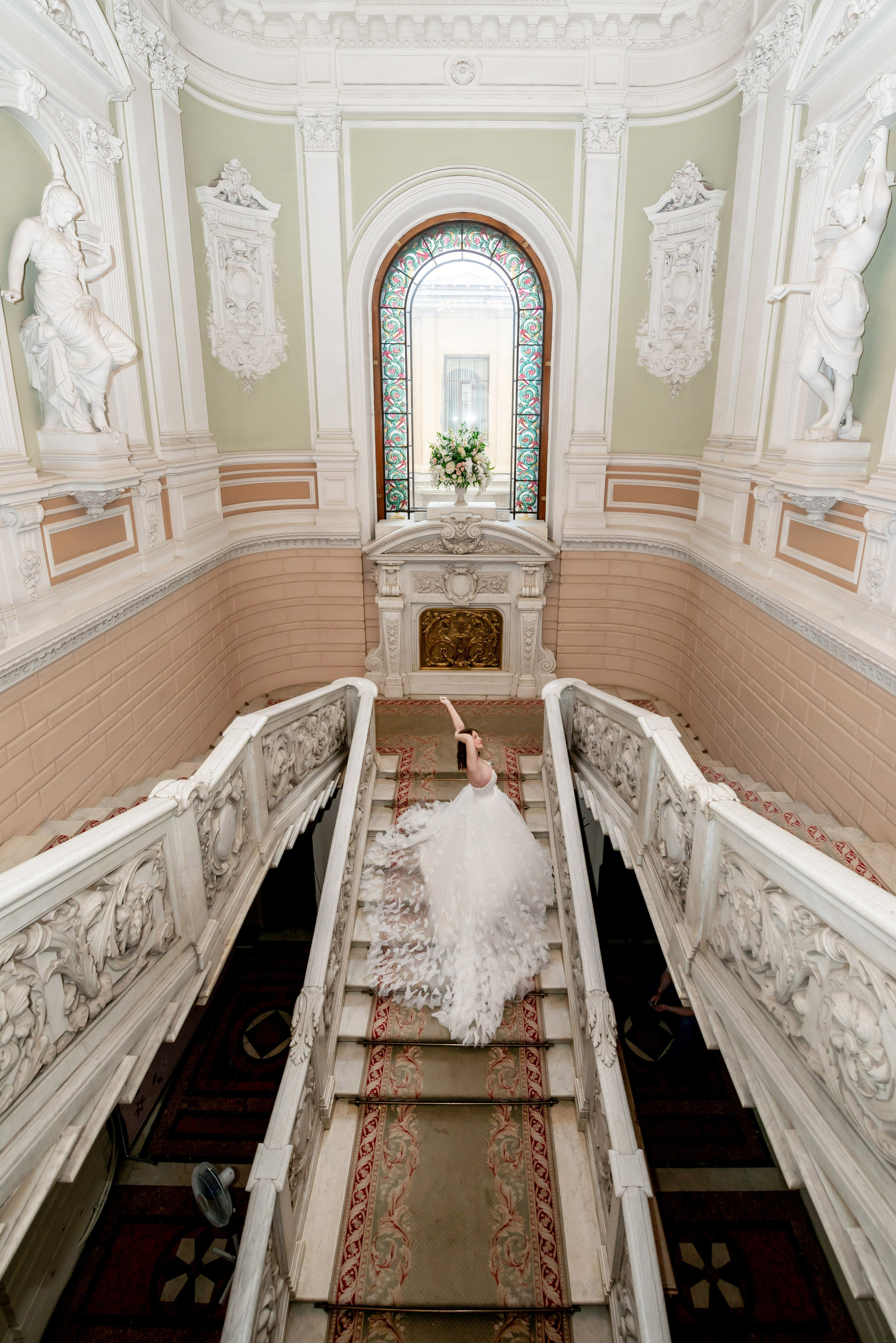 Зажигательная и динамичная свадебная фотосессия Анастасии и Максима. Портретный, семейный и свадебный фотограф в Санкт-Петербурге и в Пушкине Ширяев Денис