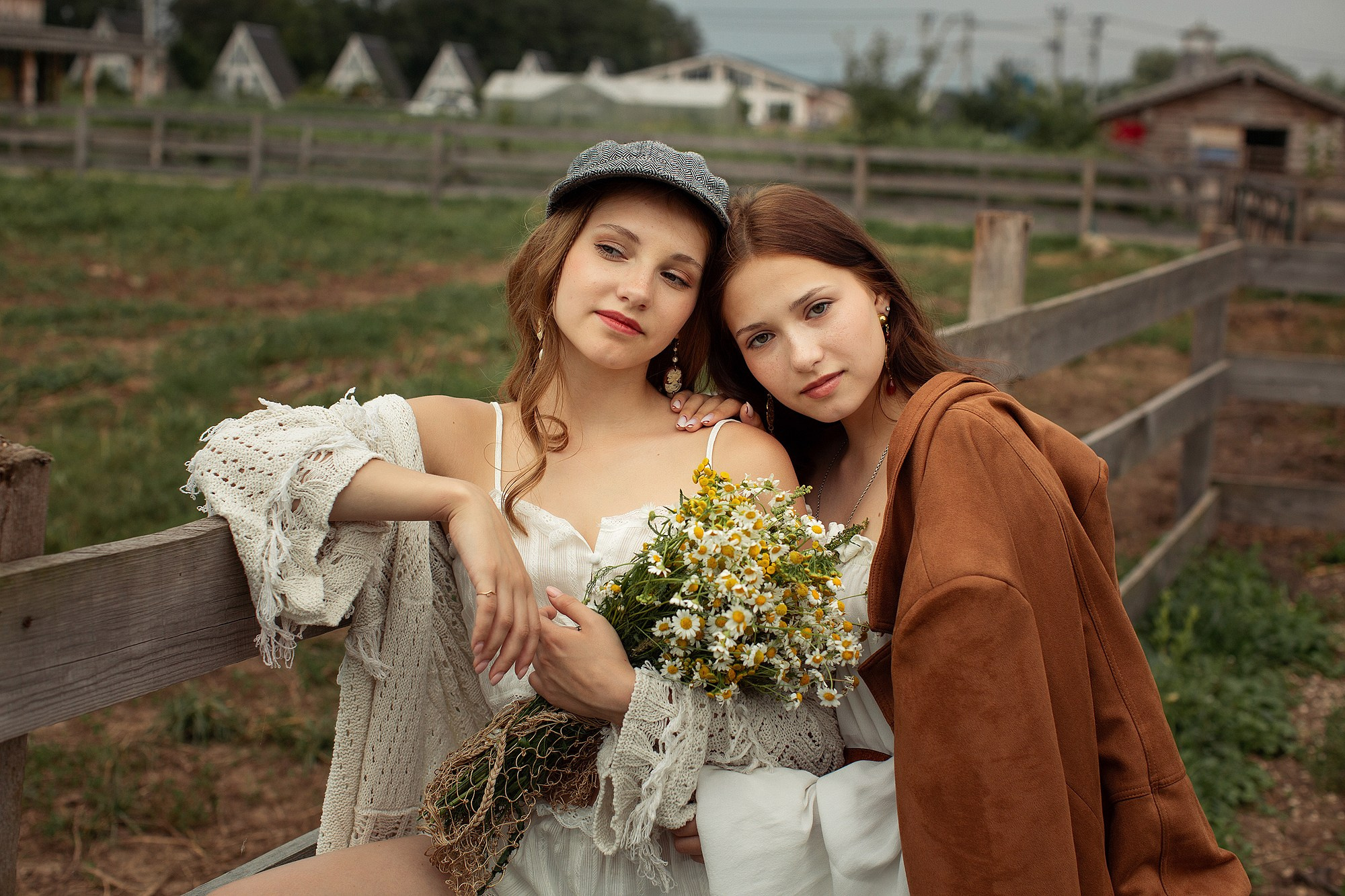 Стильная Фотосессия девушек в стиле cuntry fashion. Tatyana Nadezhdina Family photographer