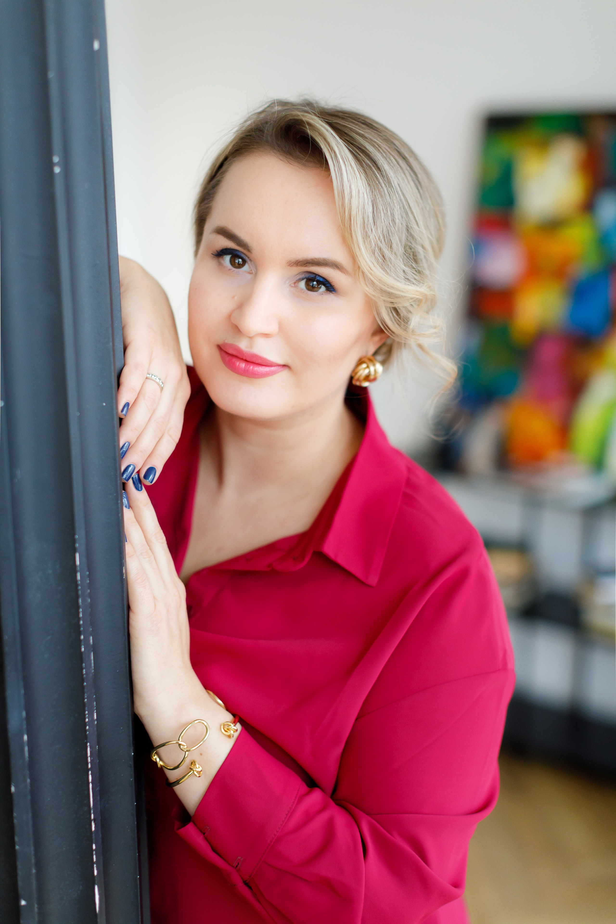 Имиджевые портреты для дизайнера интерьеров, Ольги Вишневской. Портретный и семейный фотограф Юлия Герман