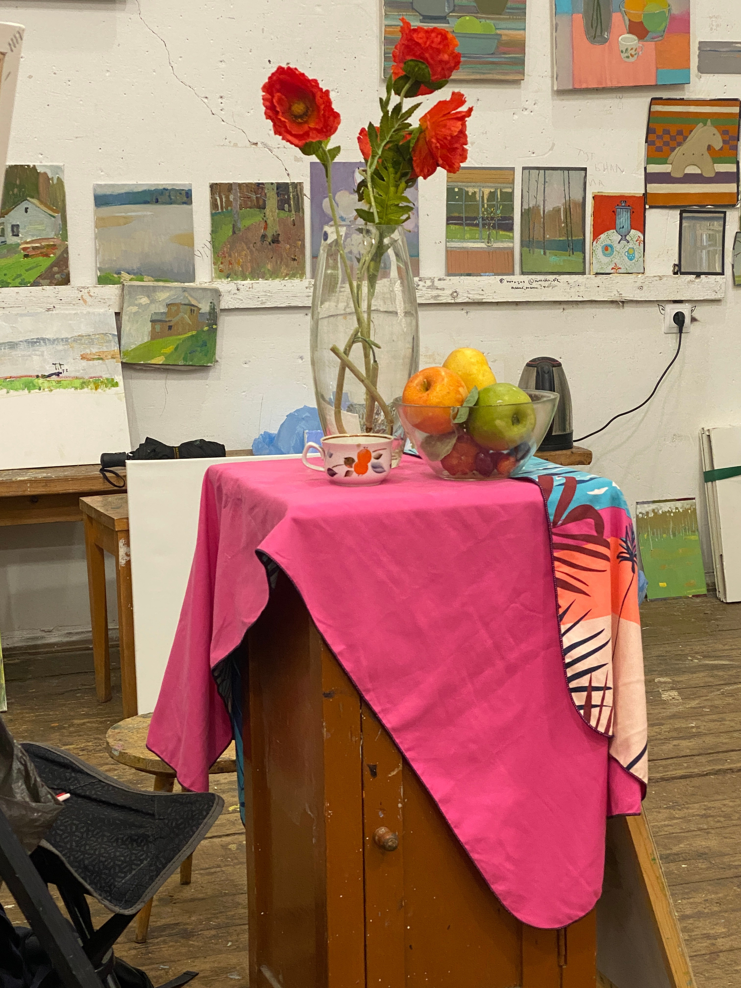 Пленэр на Академической даче им. И. Е. Репина с 12.05.2025. Живописец Ирина Пинская