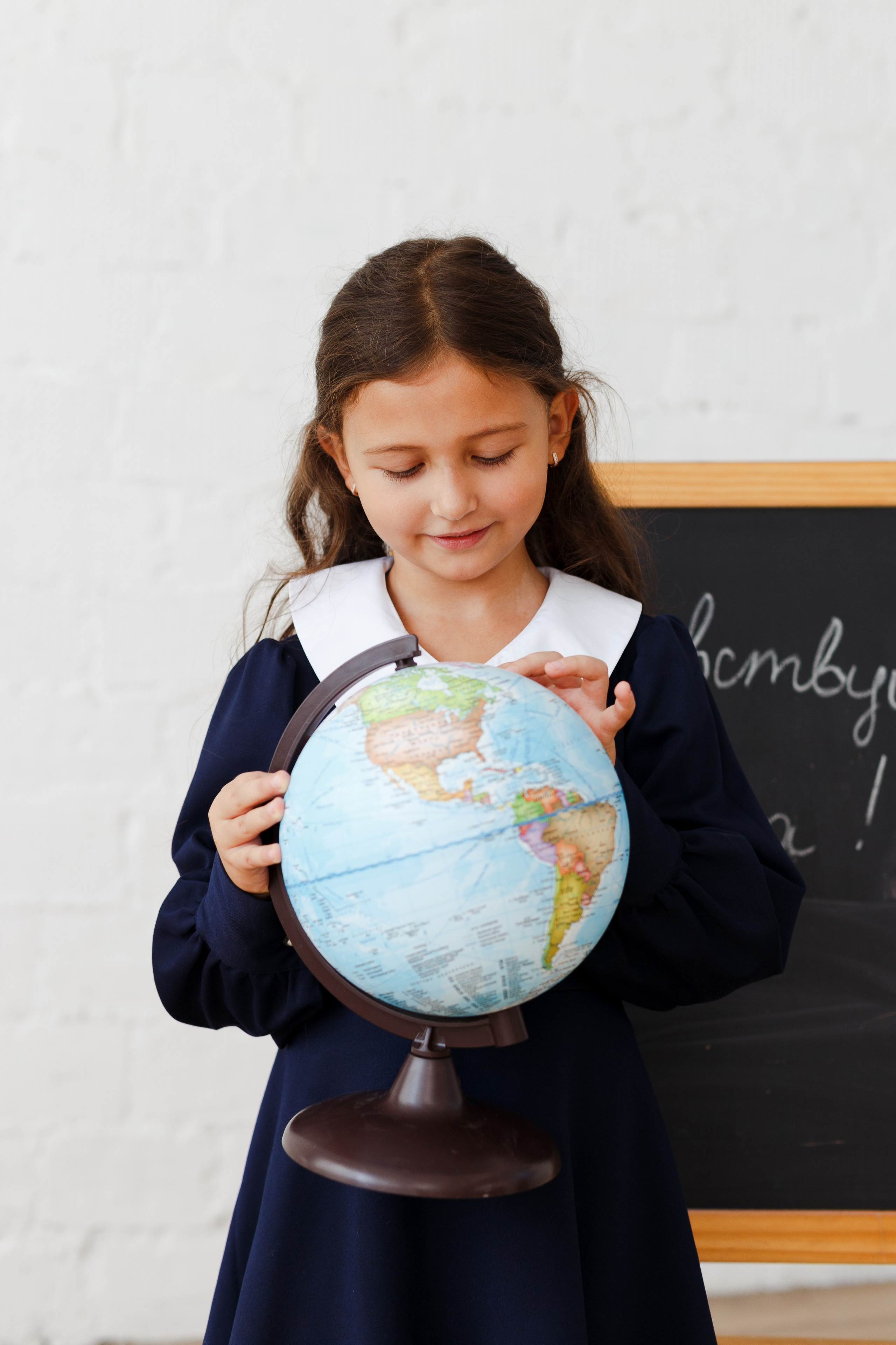 Школьная фотосессия к 1 сентября в студии