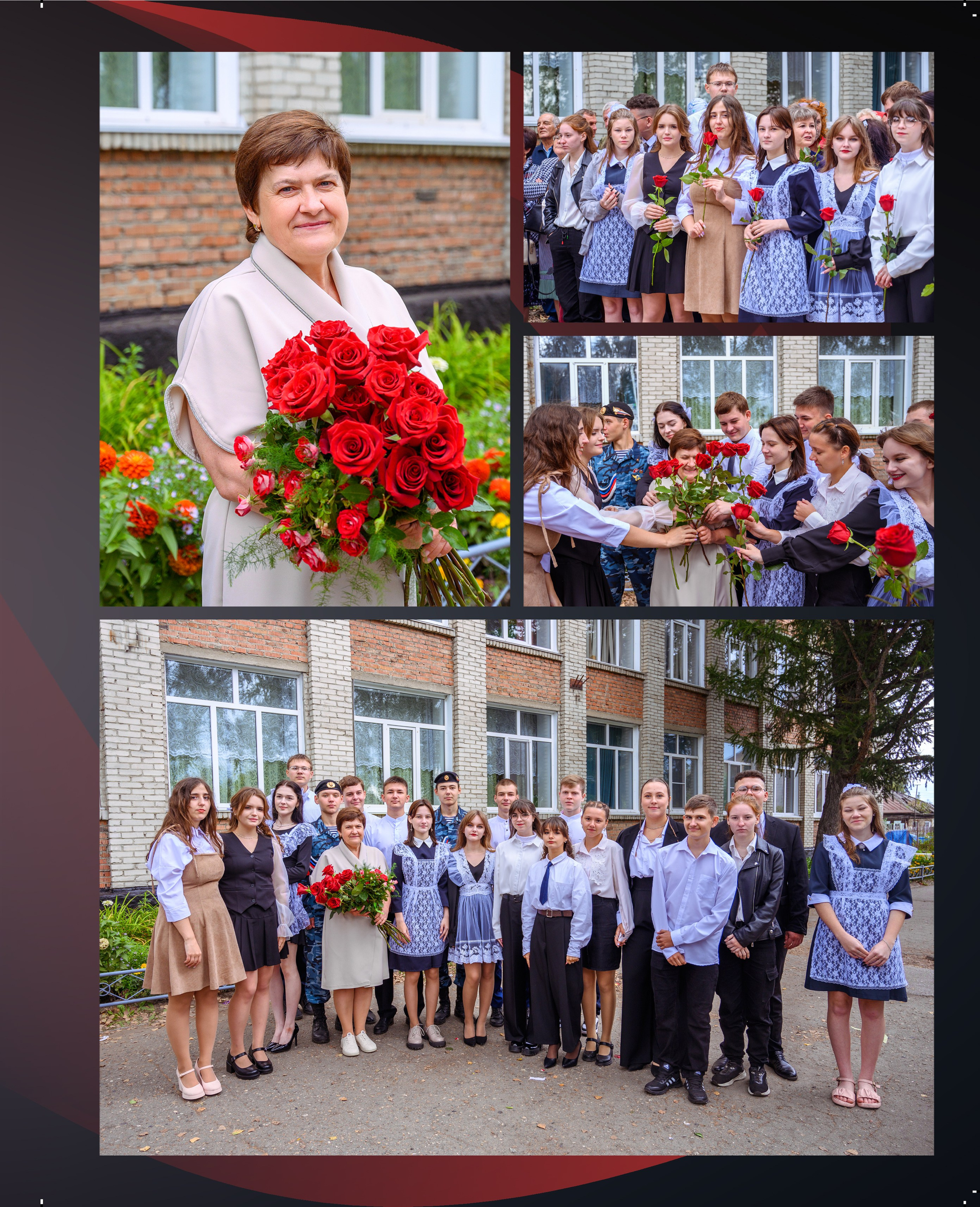 Выпускной альбом для старших классов на 7 разворотов. Фотограф. Выпускные альбомы в Барнауле