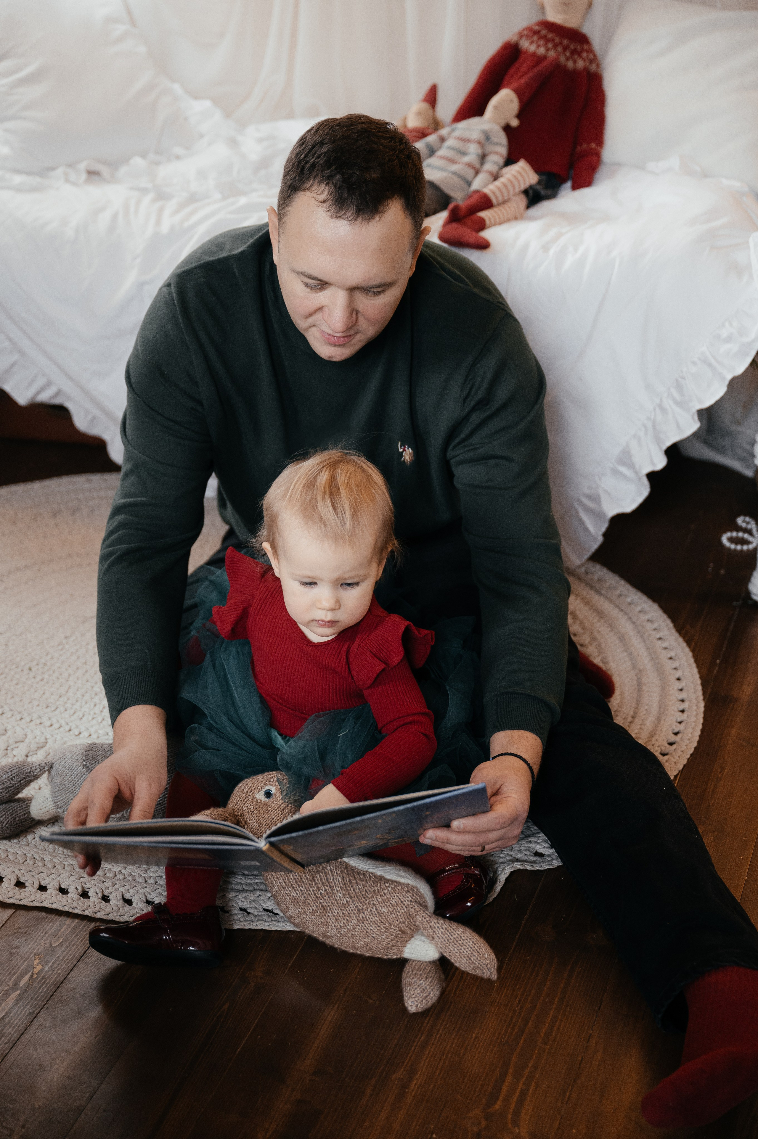 Семейная фотосессия в Домике Элли на новый год. Свадебный и семейный фотограф Виктория Носачёва. Щелково, Москва и МО