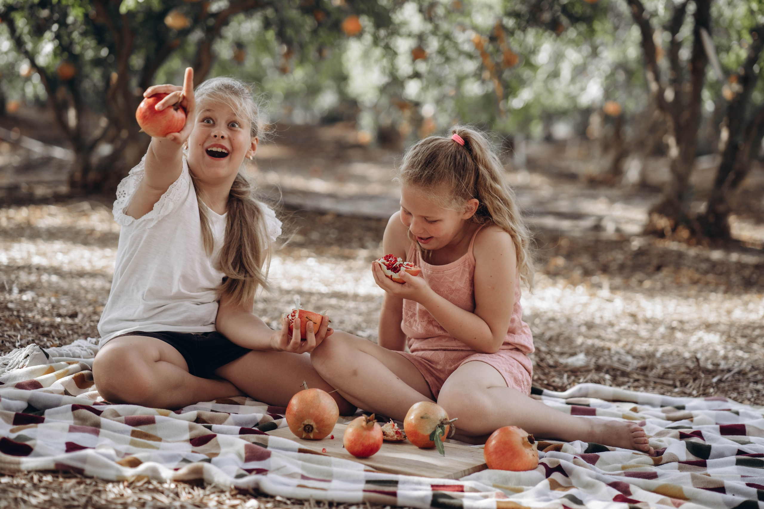 Гранатовый сад. Семейный и детский фотограф в Израиле и Москве Дорошок Надя