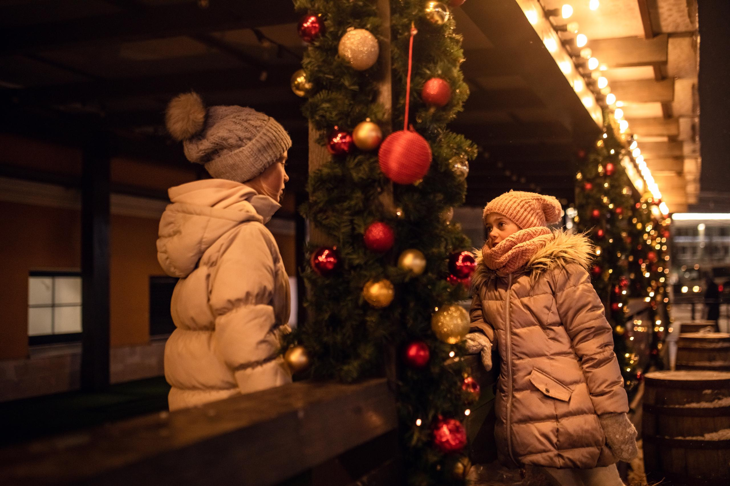 Новогодняя фотопрогулка в Искре. Женский семейный фотограф Тула Москва Захарова Анна