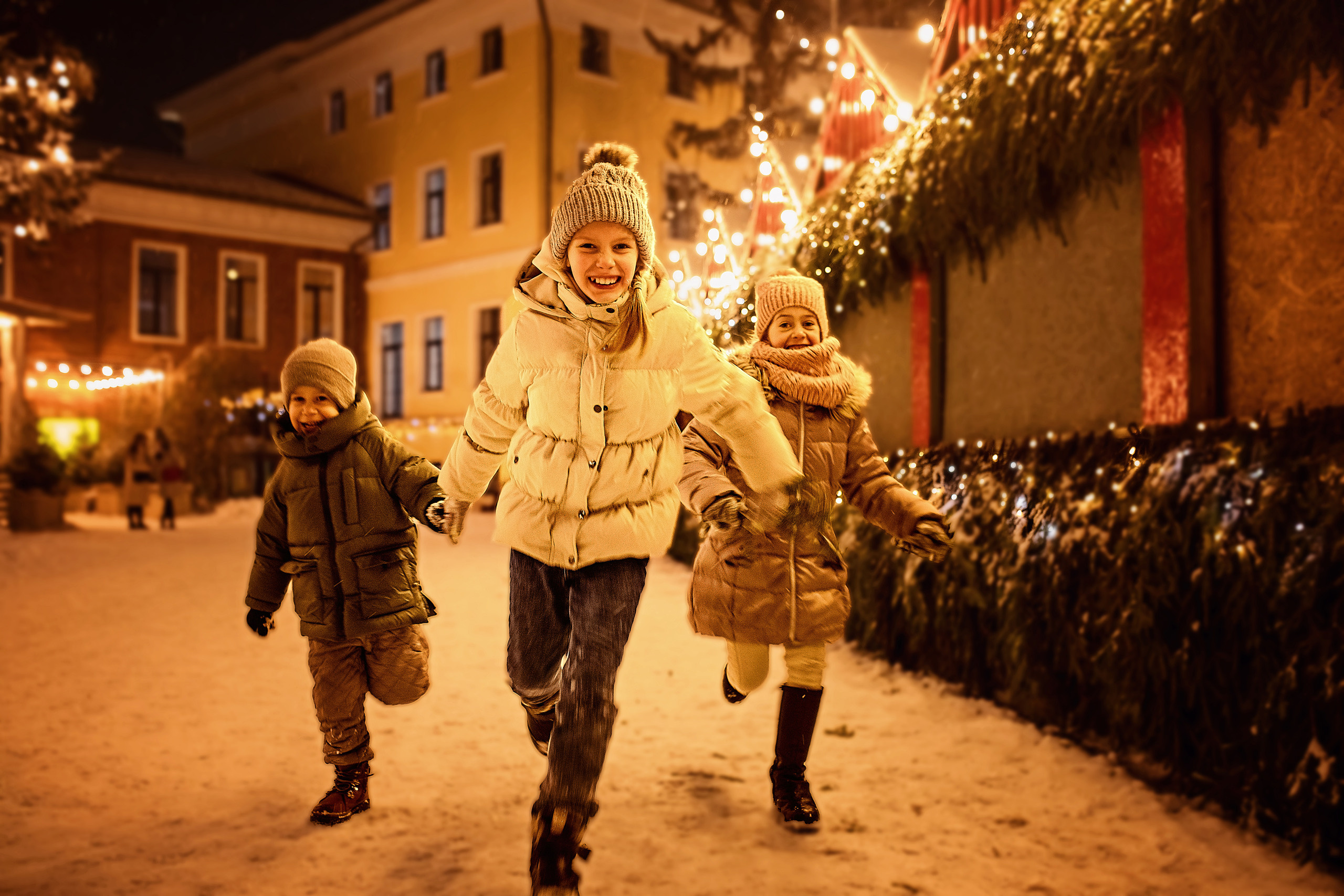 Новогодняя фотопрогулка в Искре. Женский семейный фотограф Тула Москва Захарова Анна