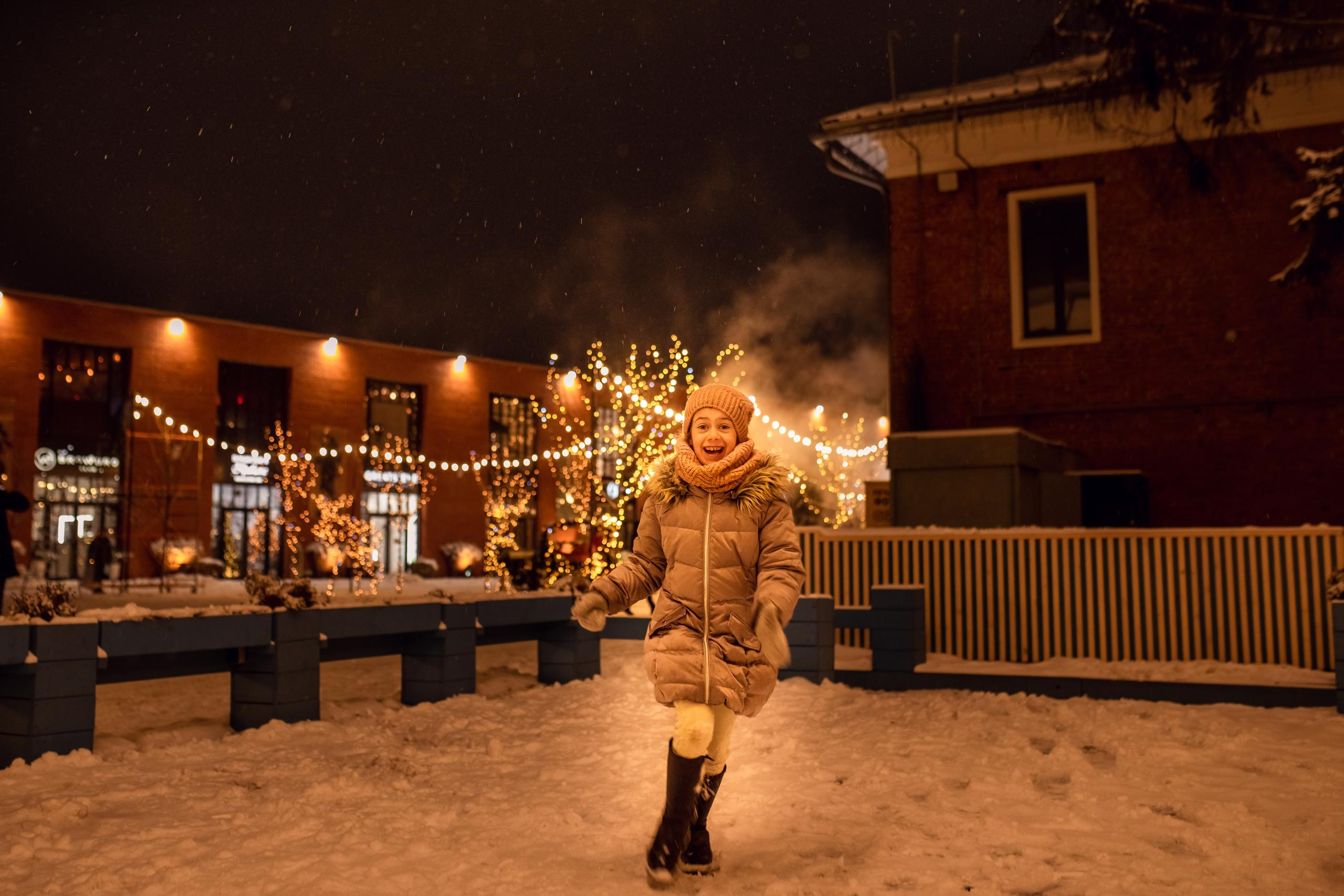 Новогодняя фотопрогулка в Искре. Женский семейный фотограф Тула Москва Захарова Анна
