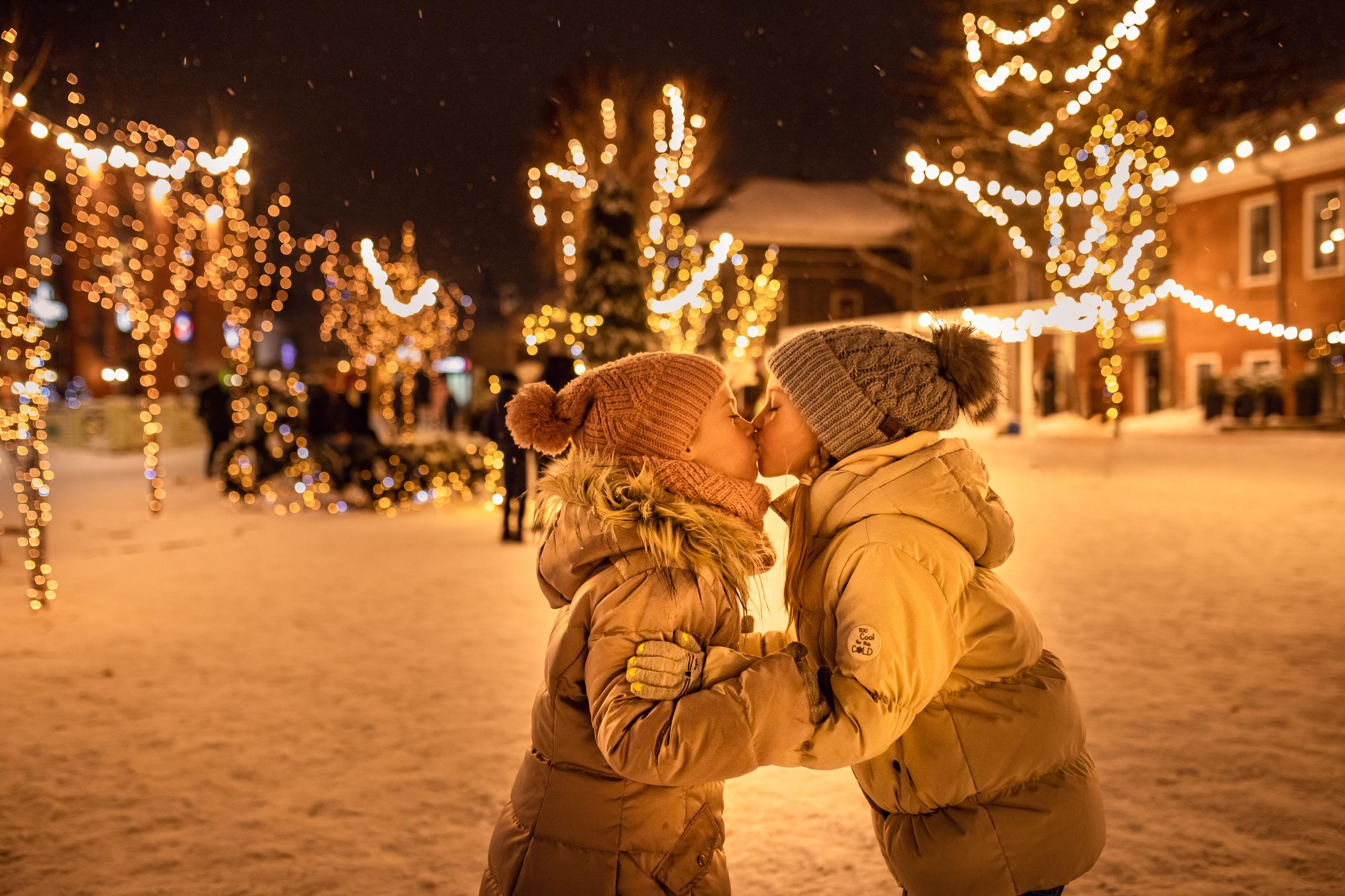 Новогодняя фотопрогулка в Искре. Женский семейный фотограф Тула Москва Захарова Анна