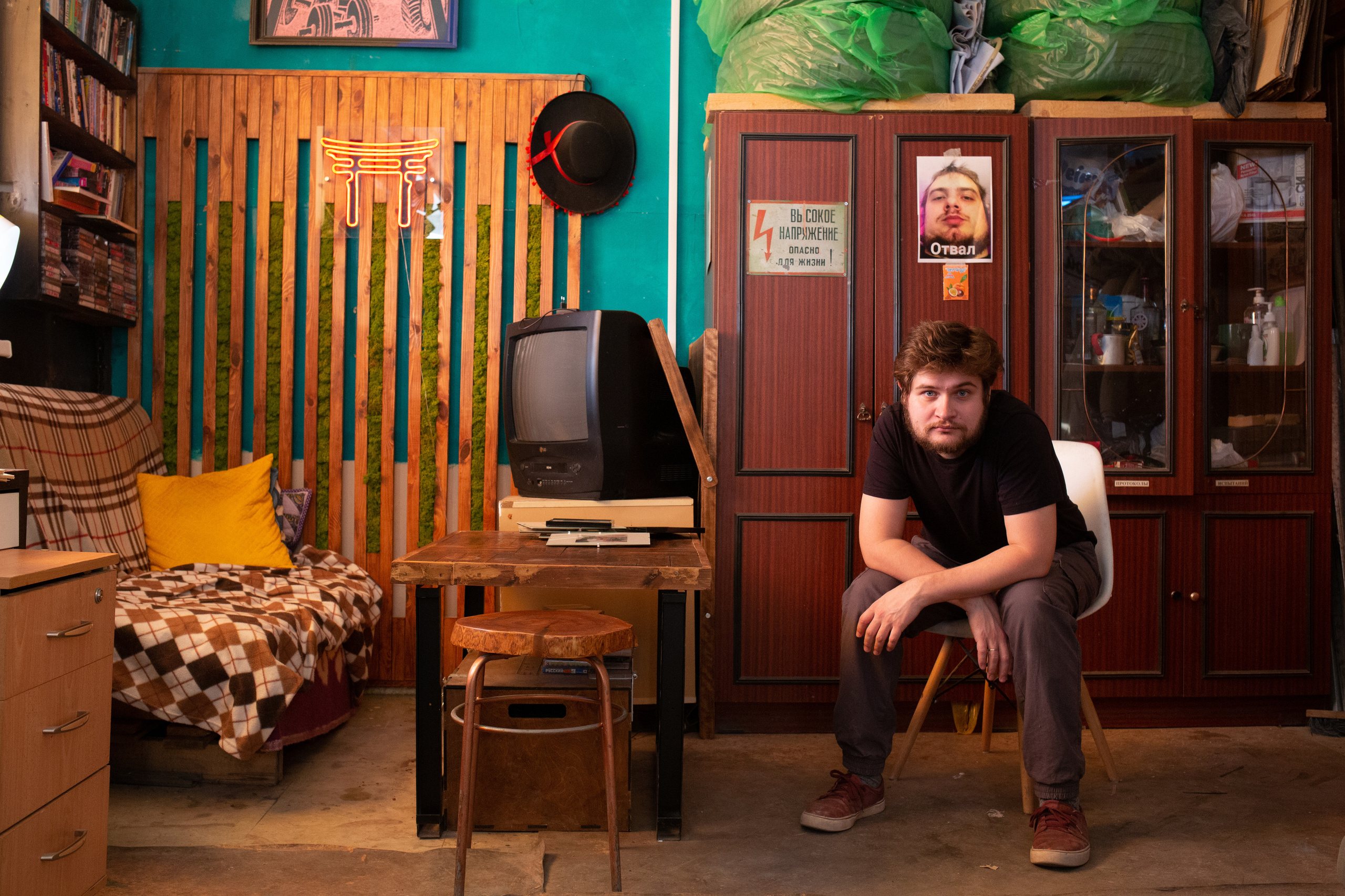 Contemporary art of Tyumen. Vova Lebedev