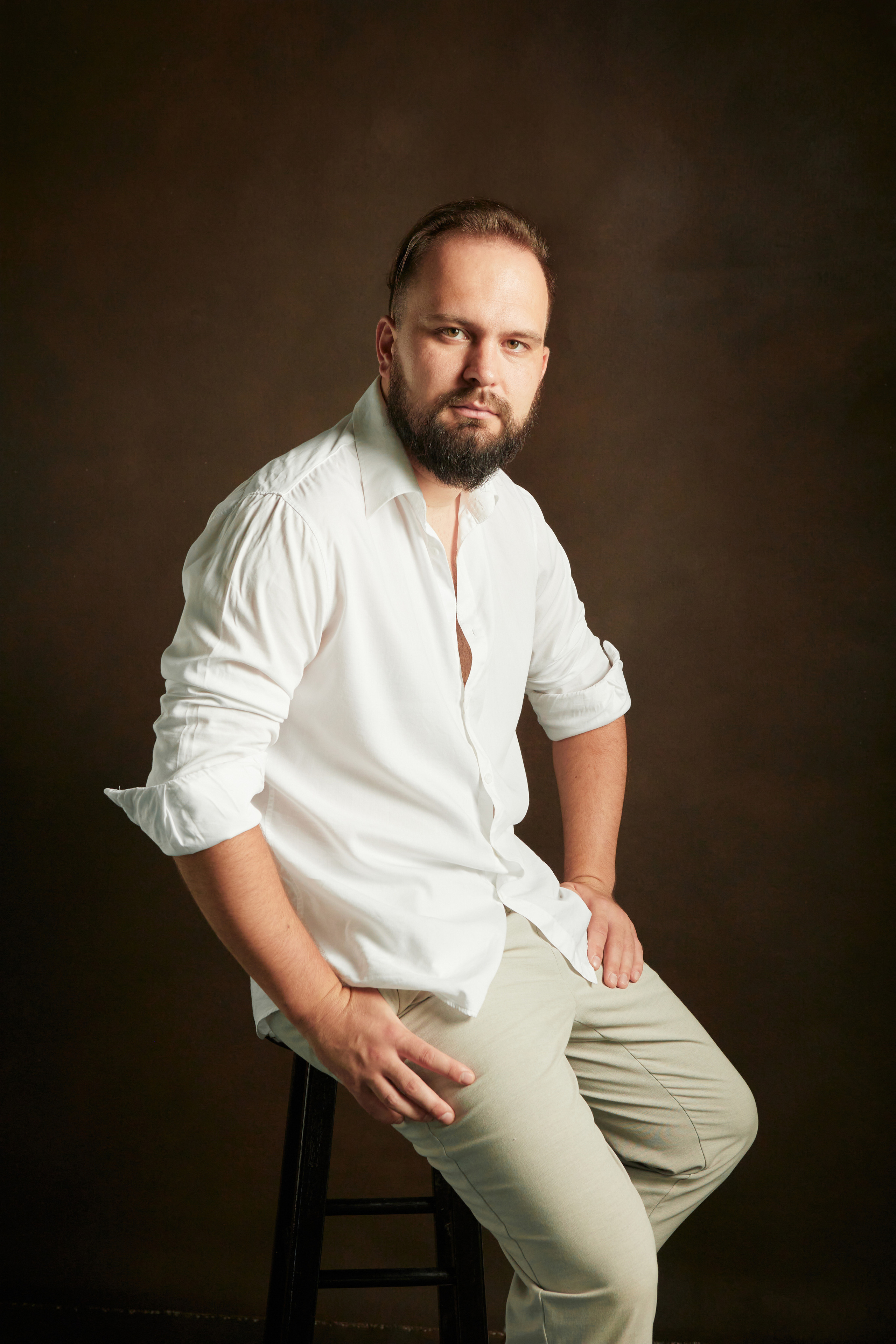 Семейный портрет в фотостудии