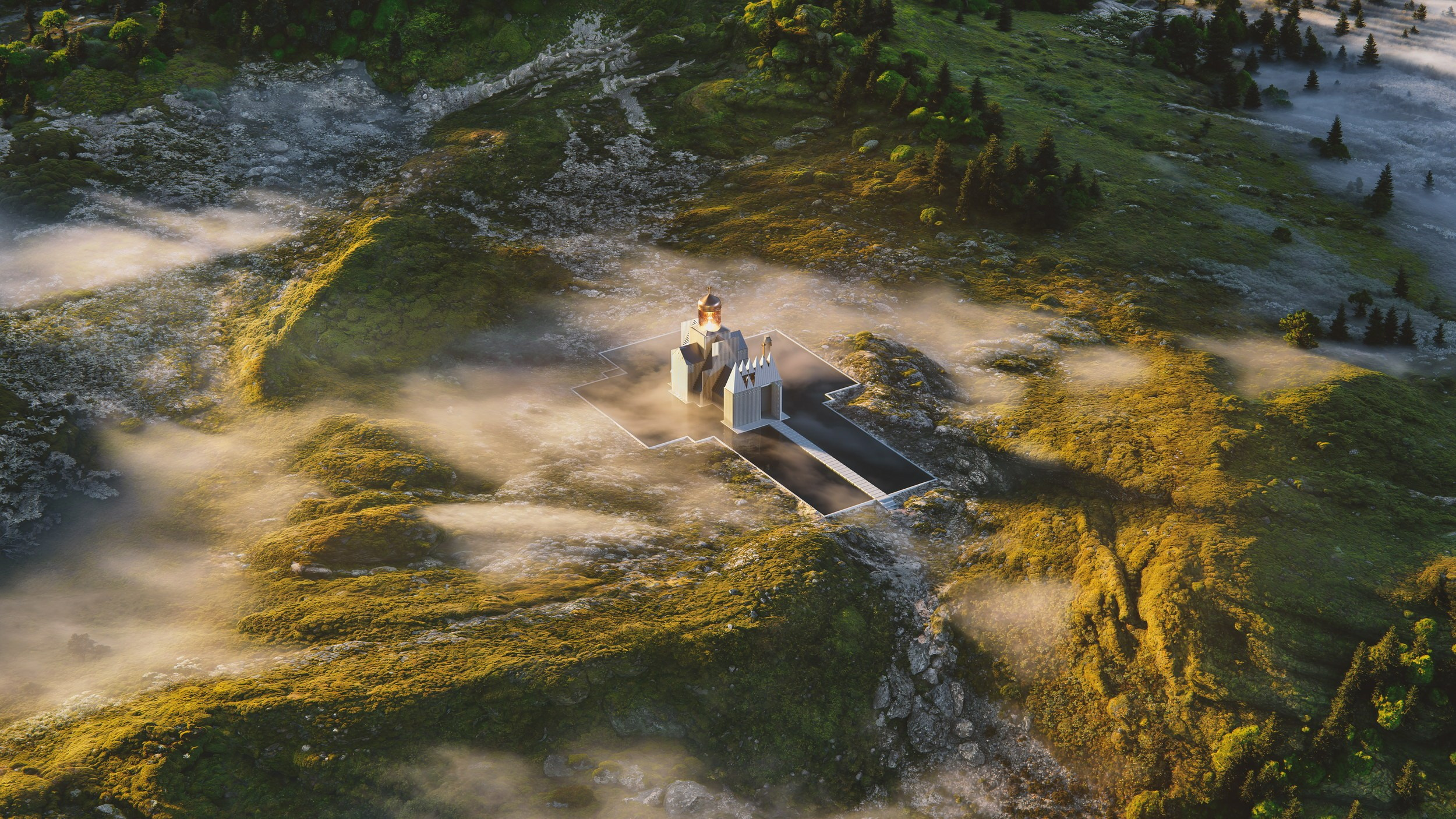 Проект храма «Свет Сквозь Века». Paintings by the artist Sergey Ratchin