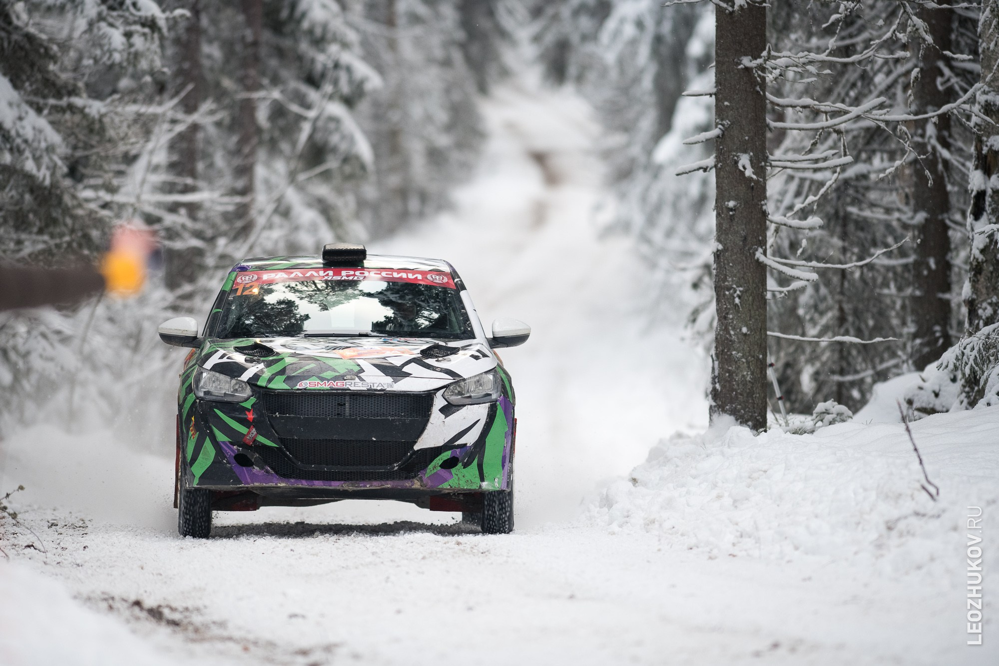Rally Vyborg 2024. Sports photographer Leonid Zhukov