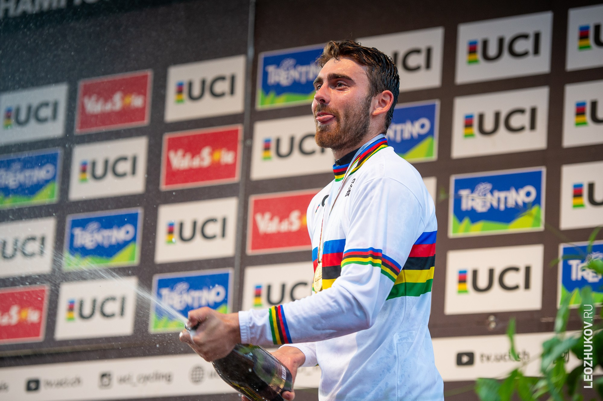 UCI Trials World Championships 2016 — finals. Sports photographer Leonid Zhukov