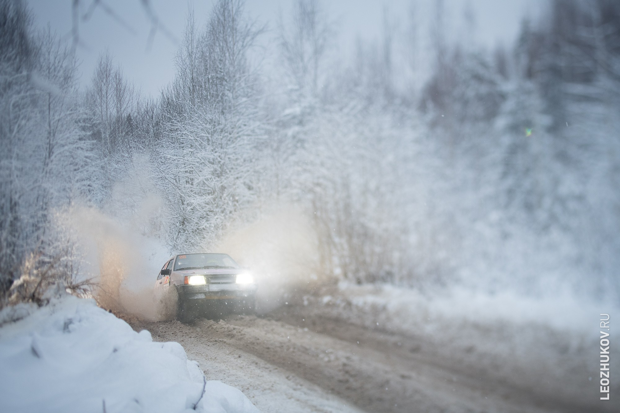 Rally Vyborg 2024. Sports photographer Leonid Zhukov