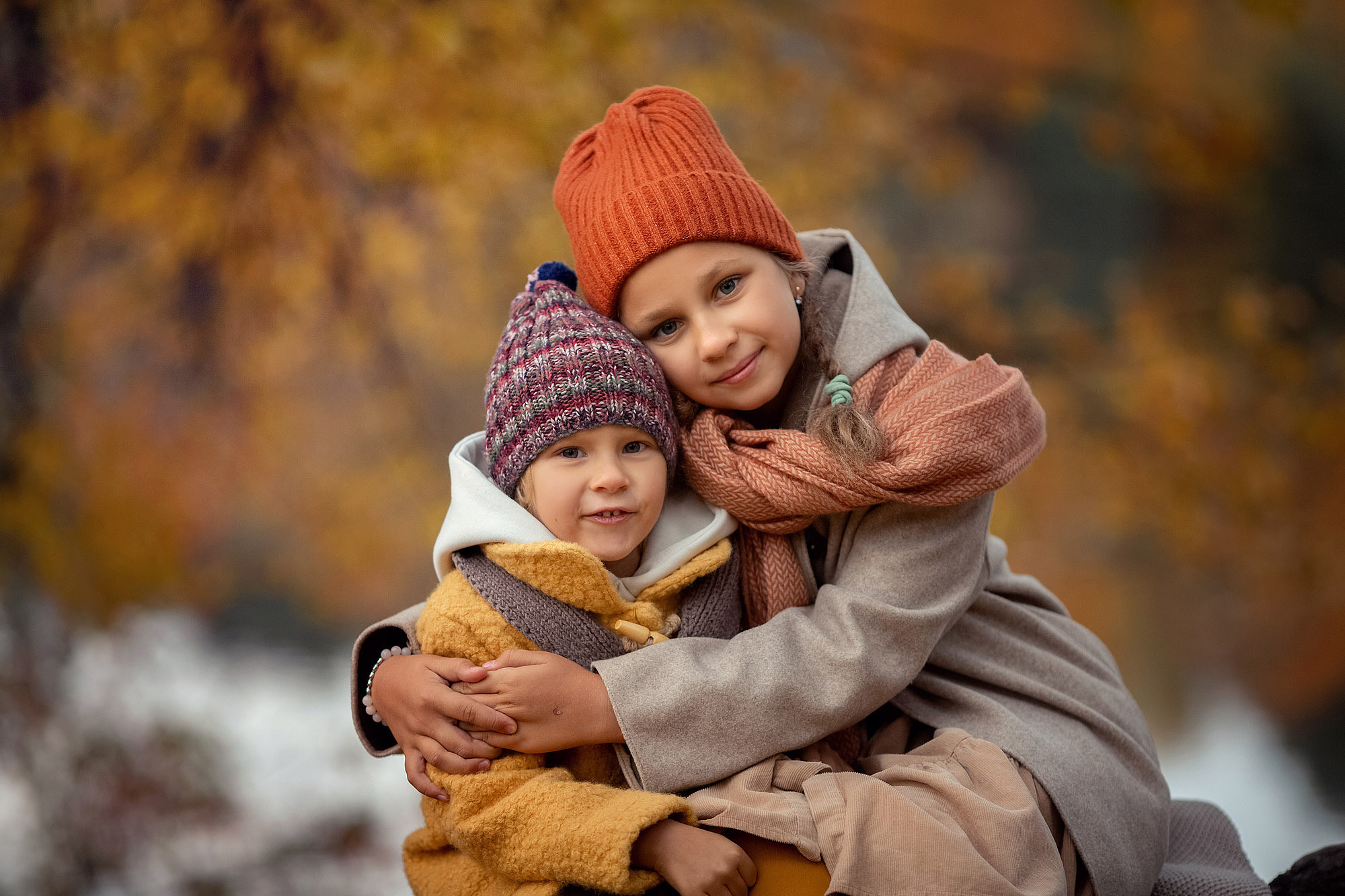 Семейная фотосессия в ярких красках осени. Tatyana Nadezhdina Family photographer