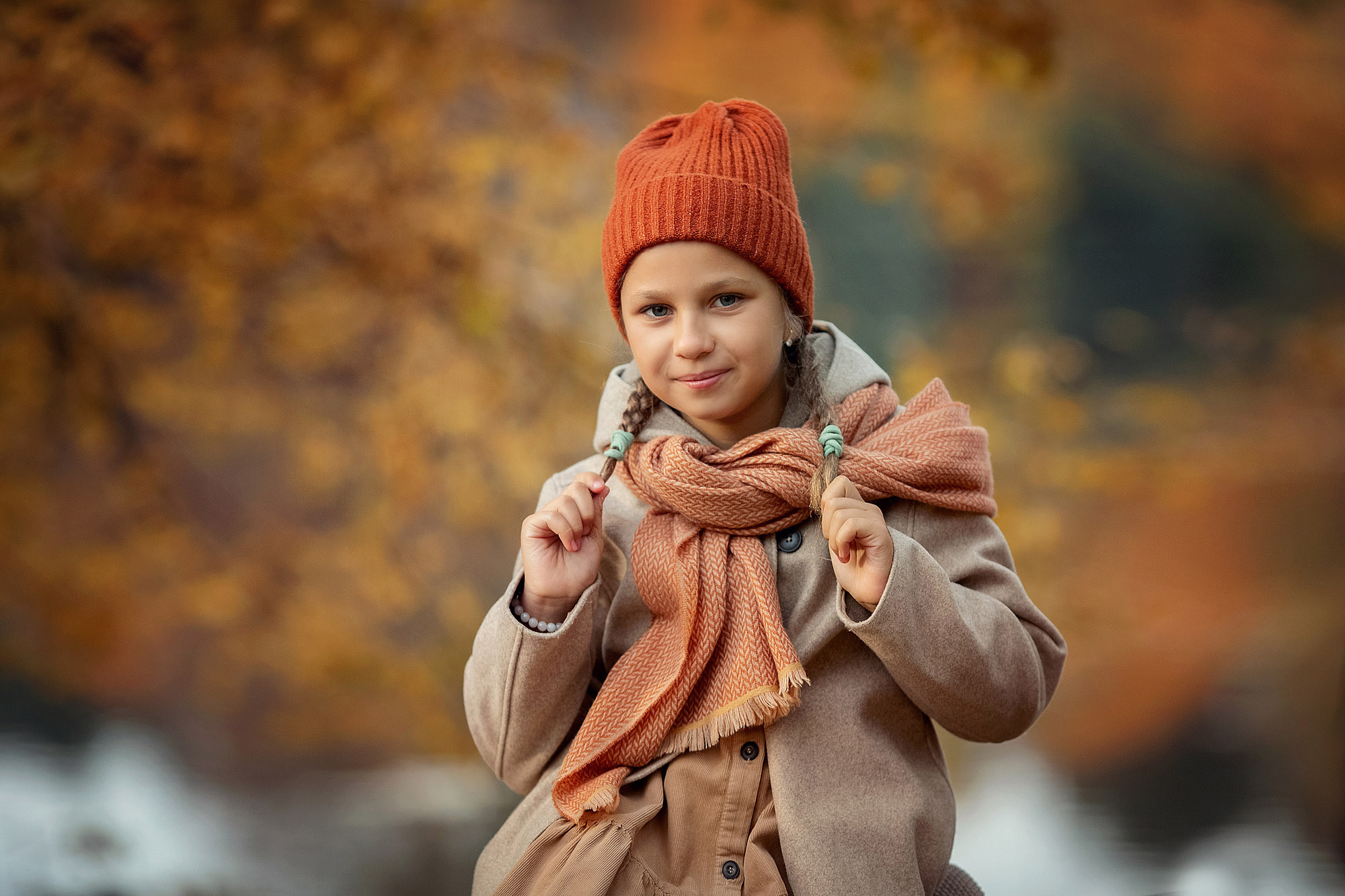 Семейная фотосессия в ярких красках осени. Tatyana Nadezhdina Family photographer