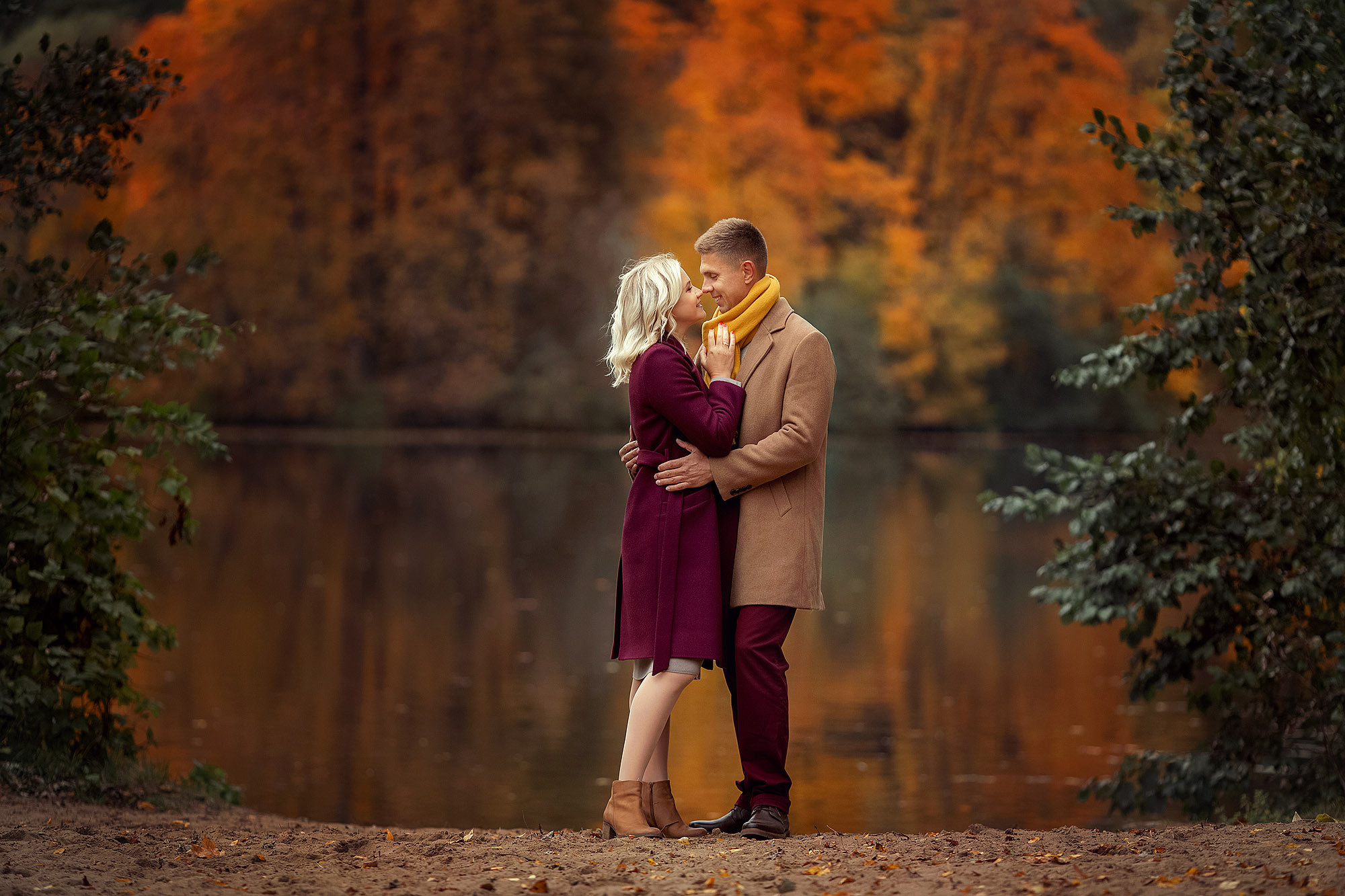 Семейная фотосессия в ярких красках осени. Tatyana Nadezhdina Family photographer