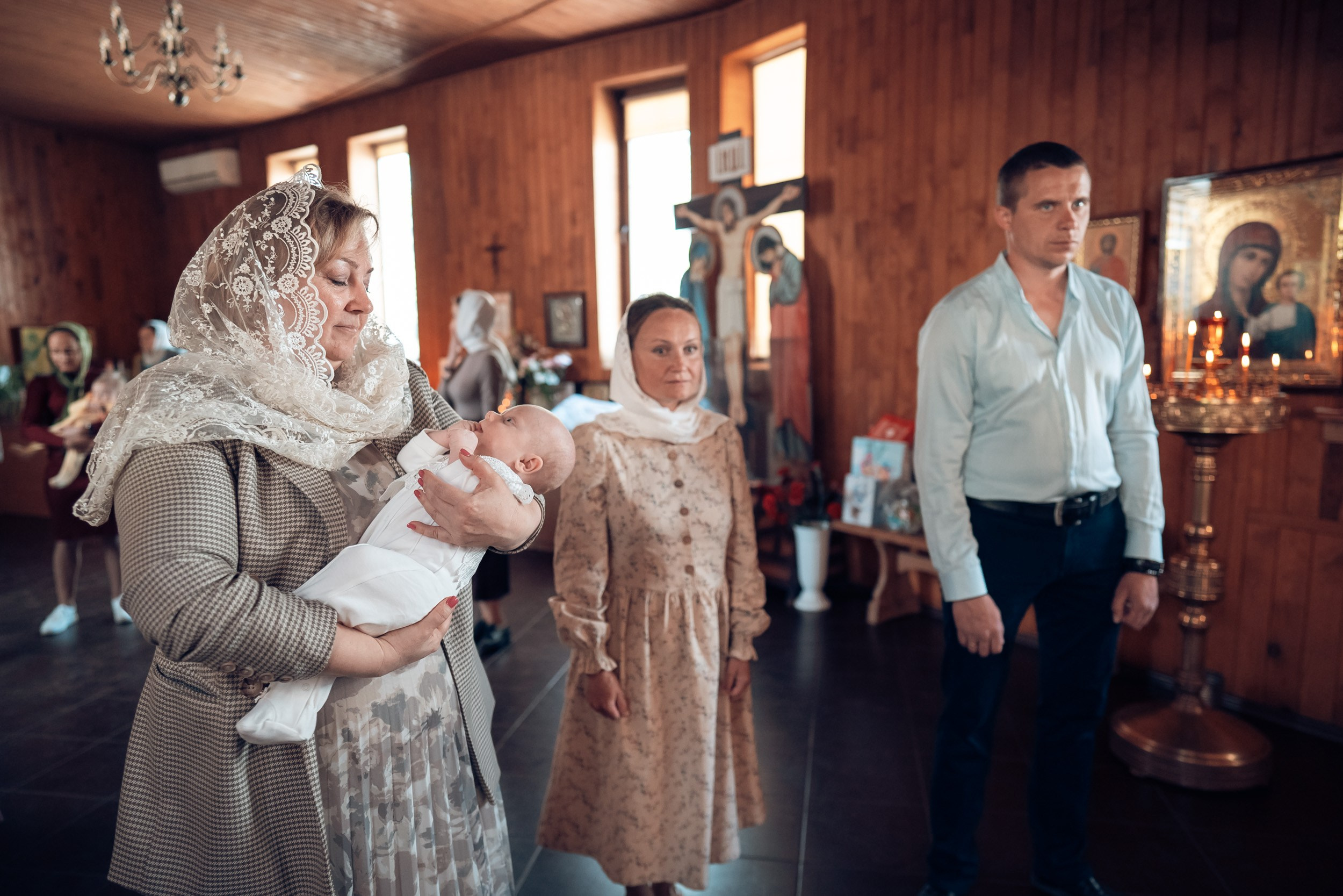Крещение в храме Блж.Ксении Петербургской Севастополь. Церковный фотограф Севастополь