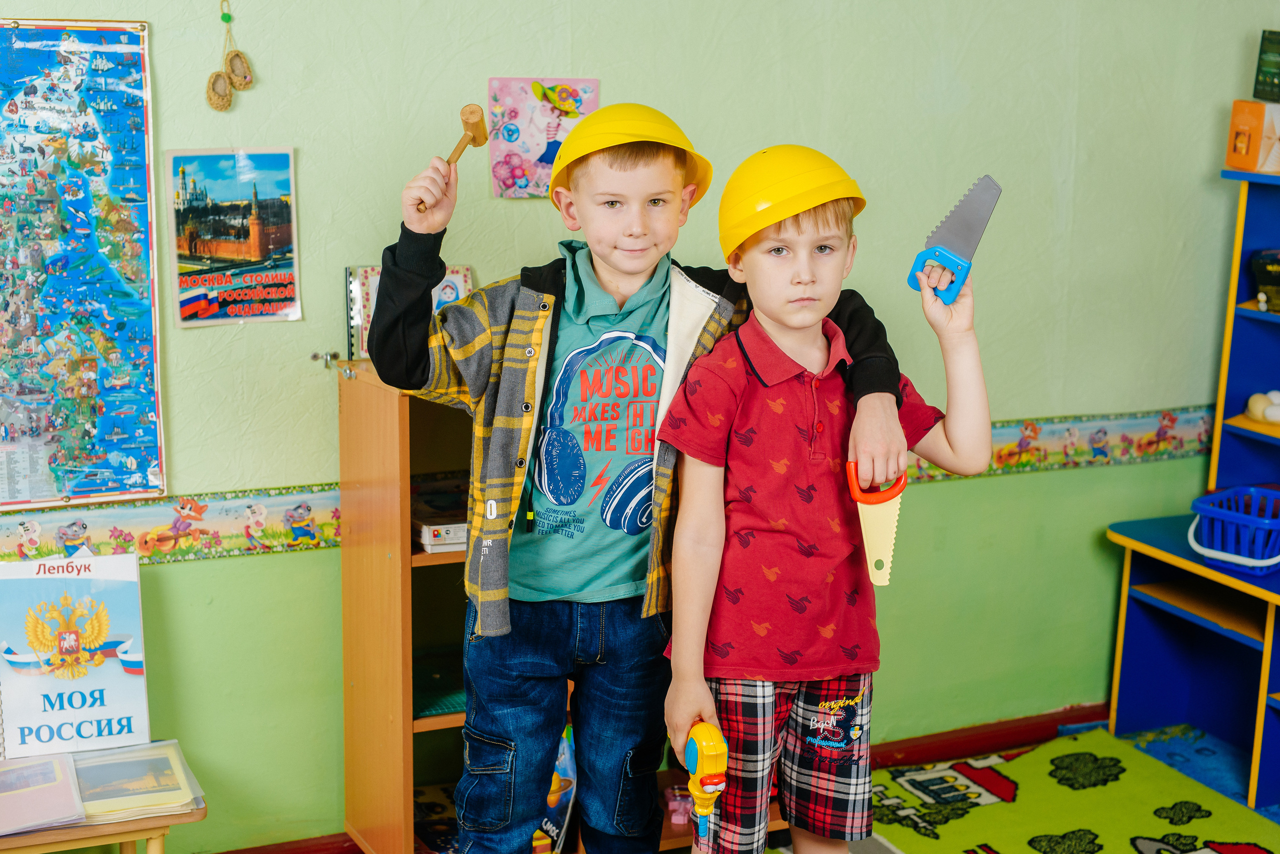 Один день в детском саду. Семейный фотограф в Барнауле