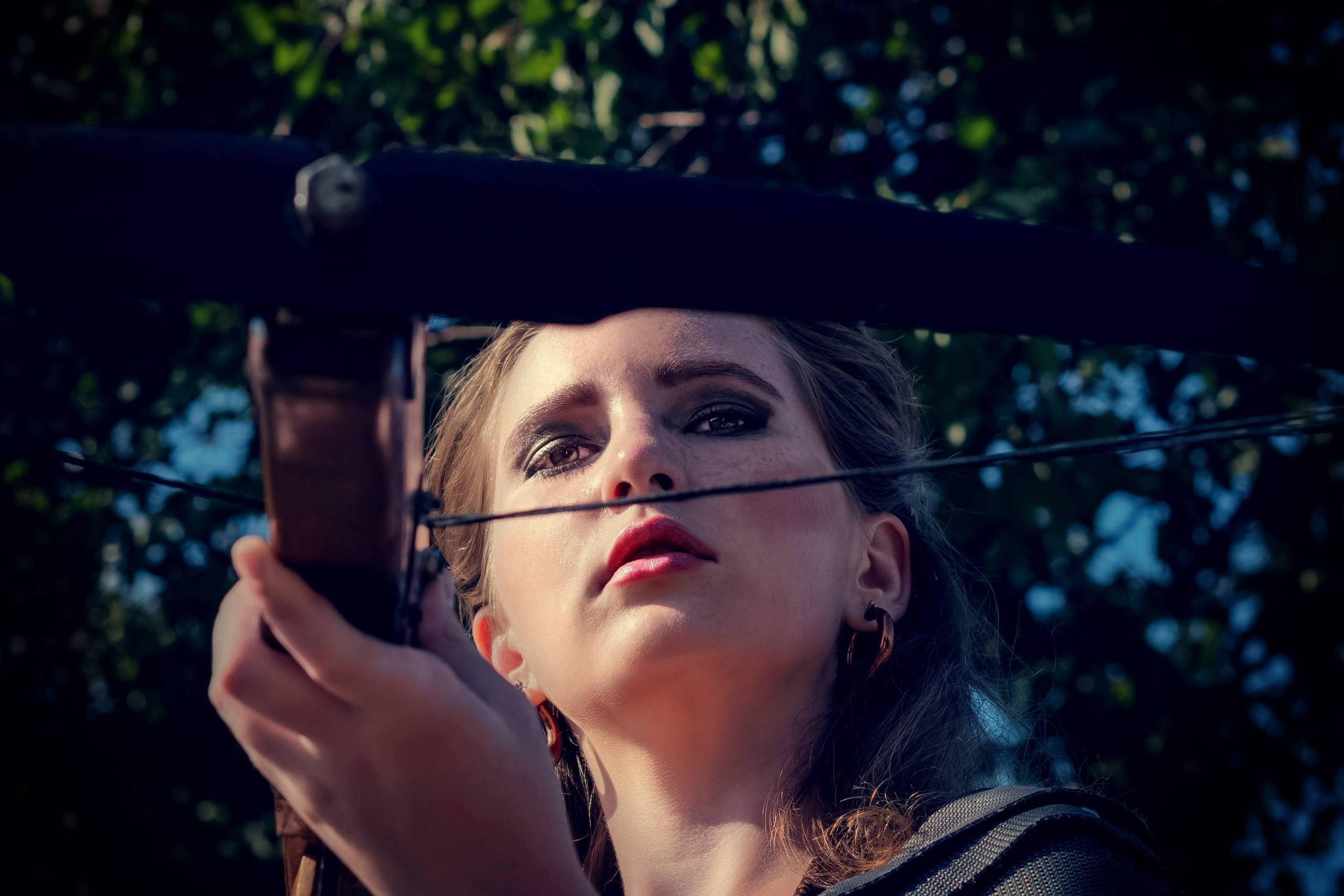 Женский рыцарский портрет. Арт студия «Пегас». Фото- и видео- съемка