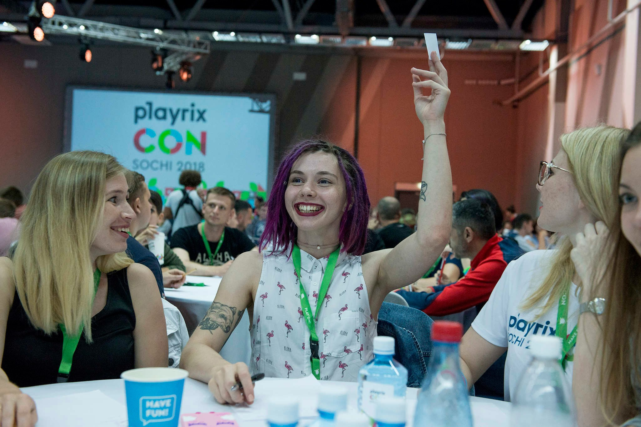 Встреча сотрудников и форум компании Playrix в Сочи, Роза Хутор. Крупнейшая компания в России и входит в 5  крупнейших разработчиков игр в мире. Съемка для Playrix 2018 году.