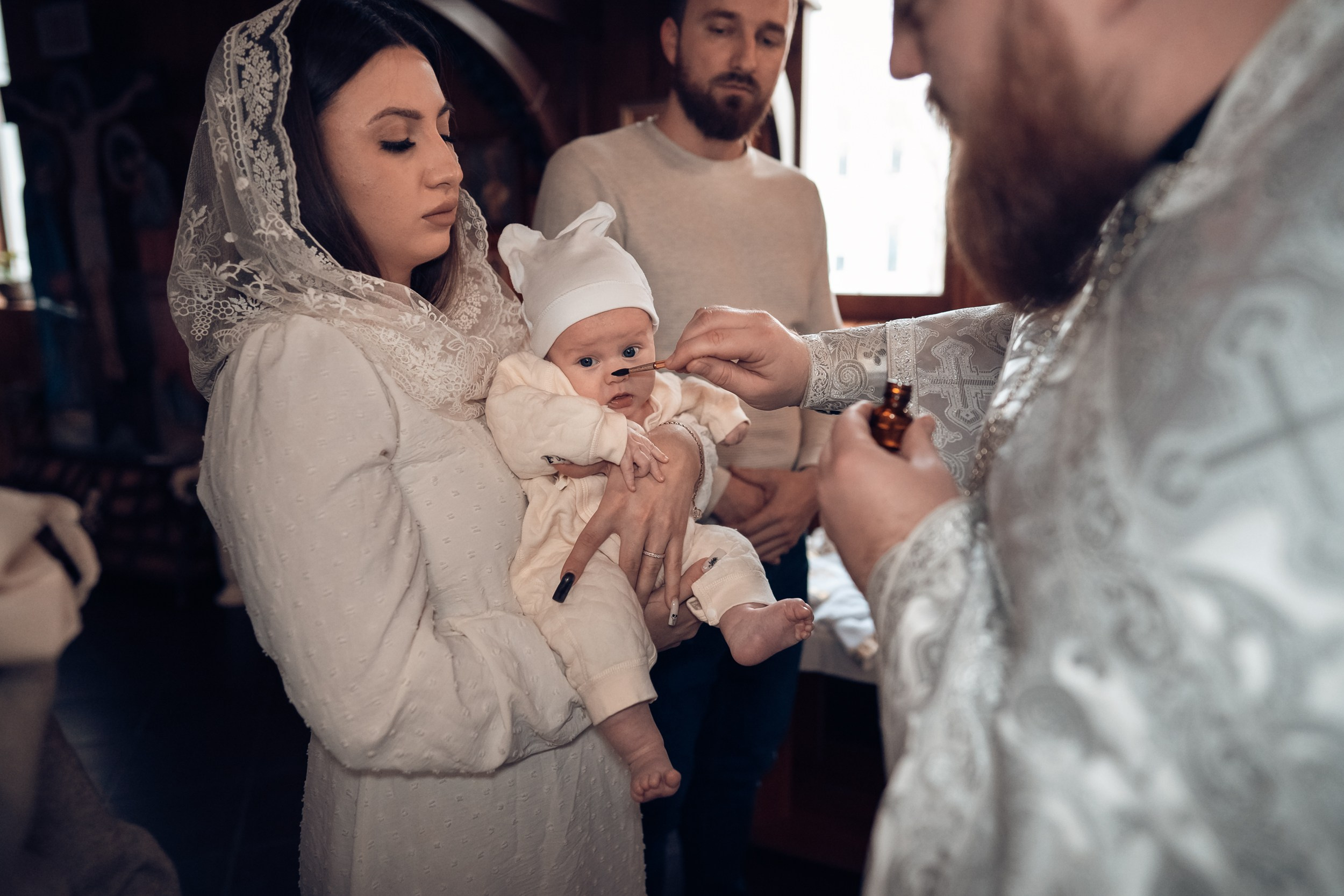 Крещение в храме Блж.Ксении Петербургской Севастополь. Церковный фотограф Севастополь