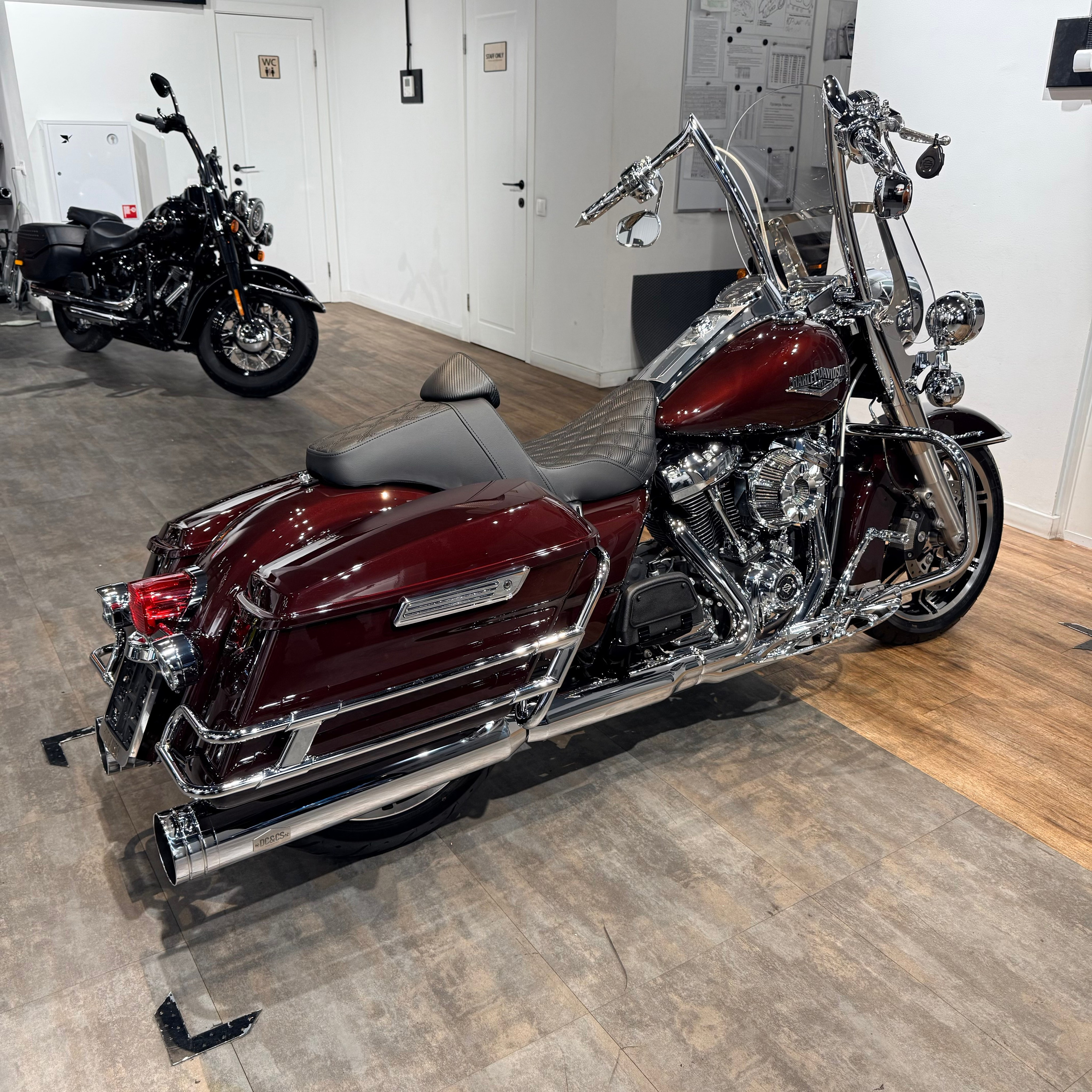 2022 HD Road Кing АВS Dark Cherry Реarl (VIN *5НD*0862). Hello Davidson, Москва. Только хорошие мотоциклы…