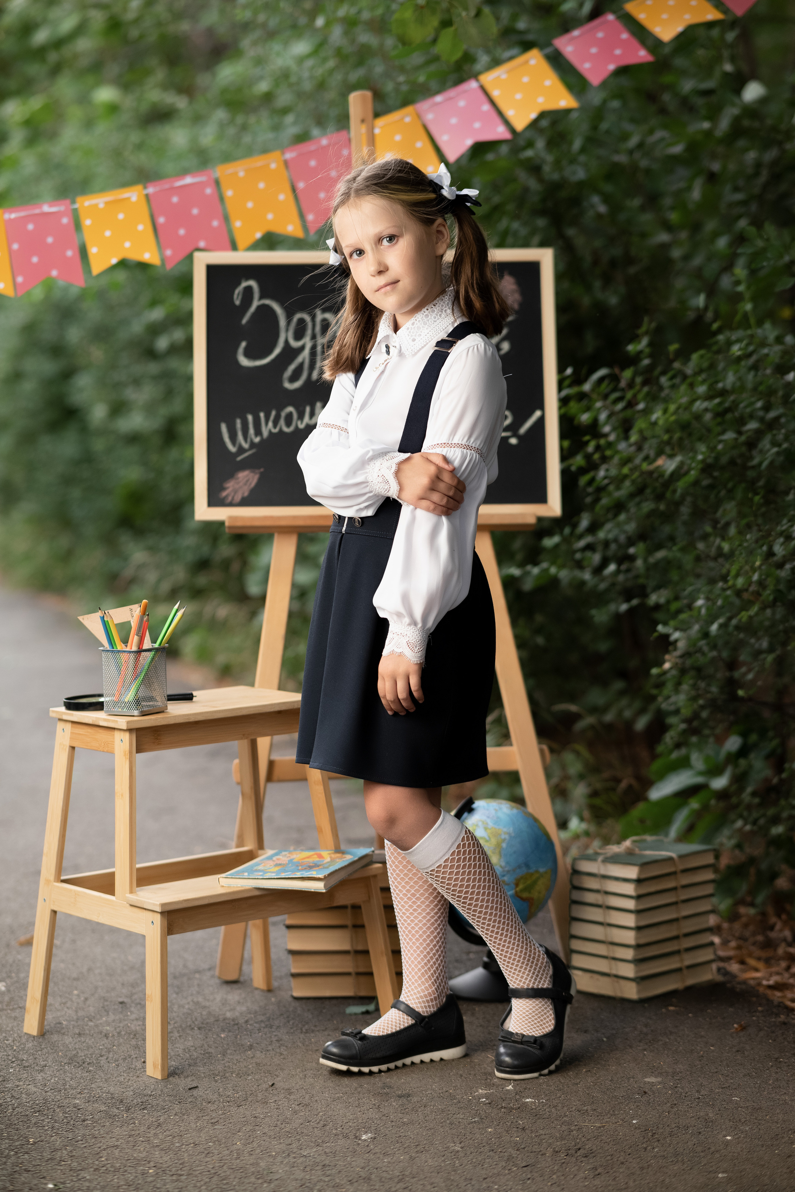 Здравствуй, школа! Фотосессия для первоклассников