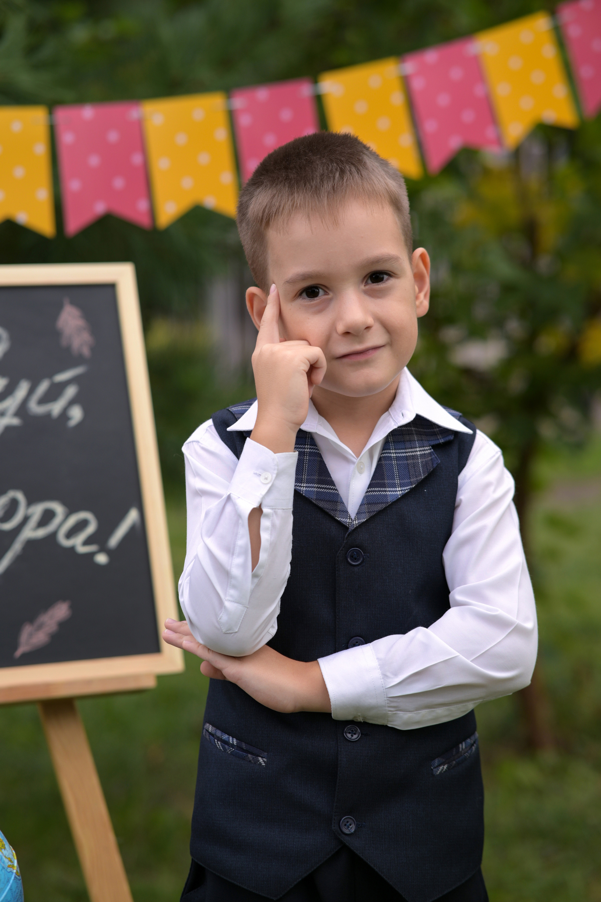 Здравствуй, школа! Фотосессия для первоклассников