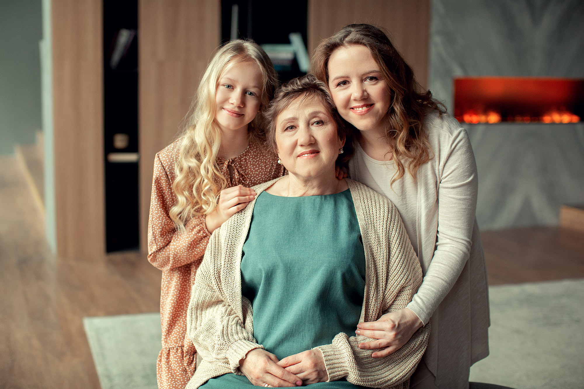 Фотосессия большой семьи в студии. Tatyana Nadezhdina Family photographer