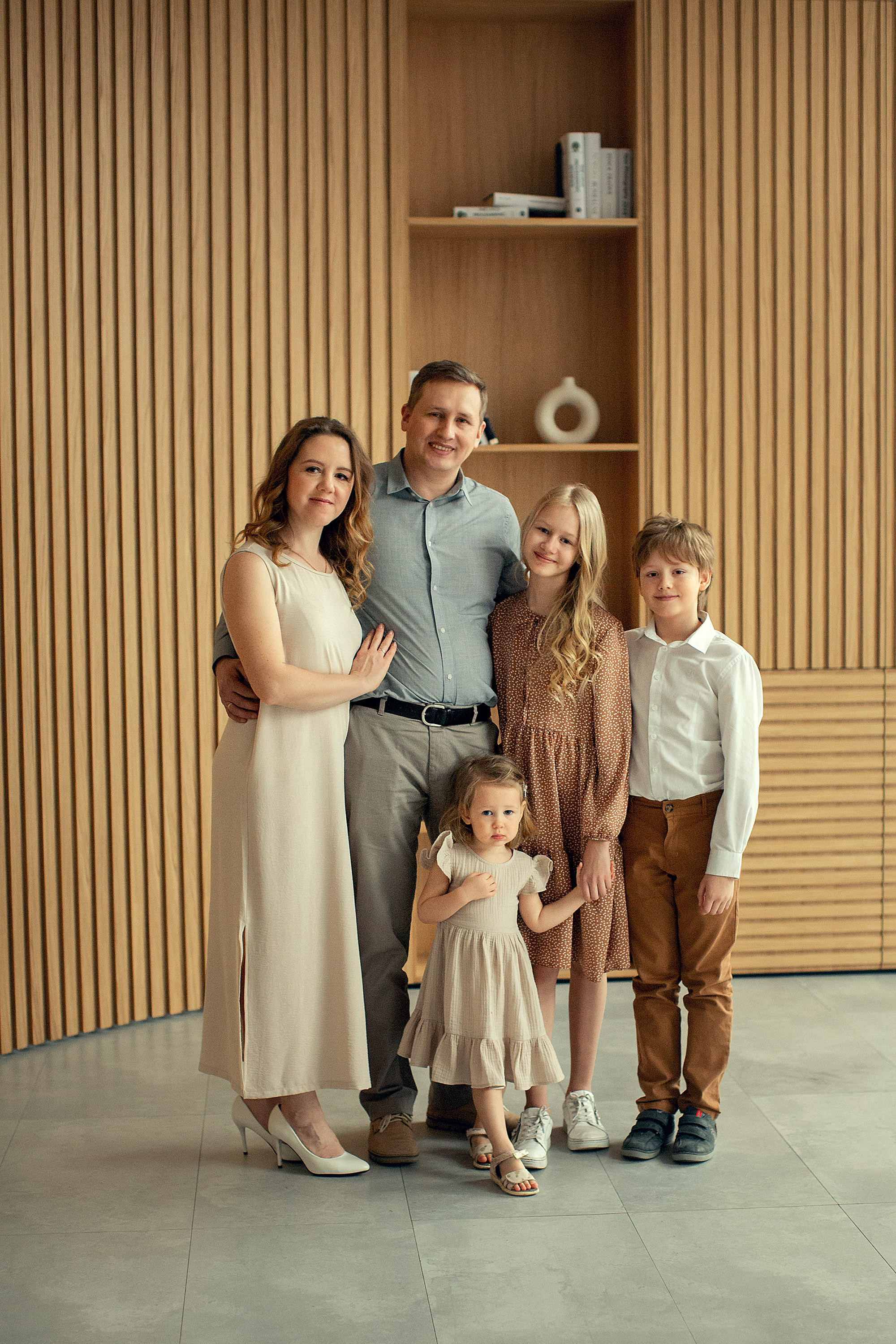 Фотосессия большой семьи в студии. Tatyana Nadezhdina Family photographer