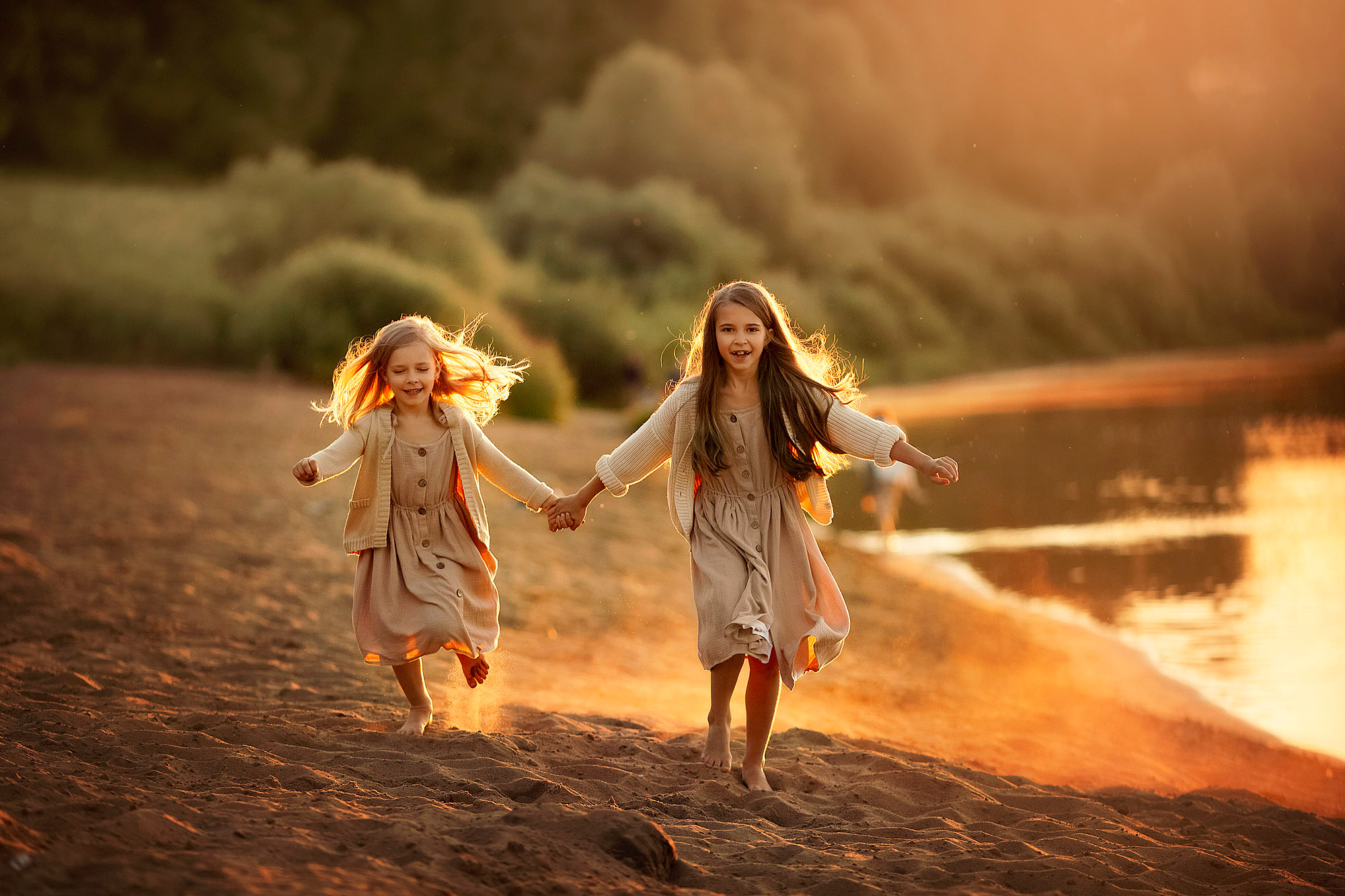 Очень нежная Фотосессия материнства мамы с дочками. Tatyana Nadezhdina Family photographer