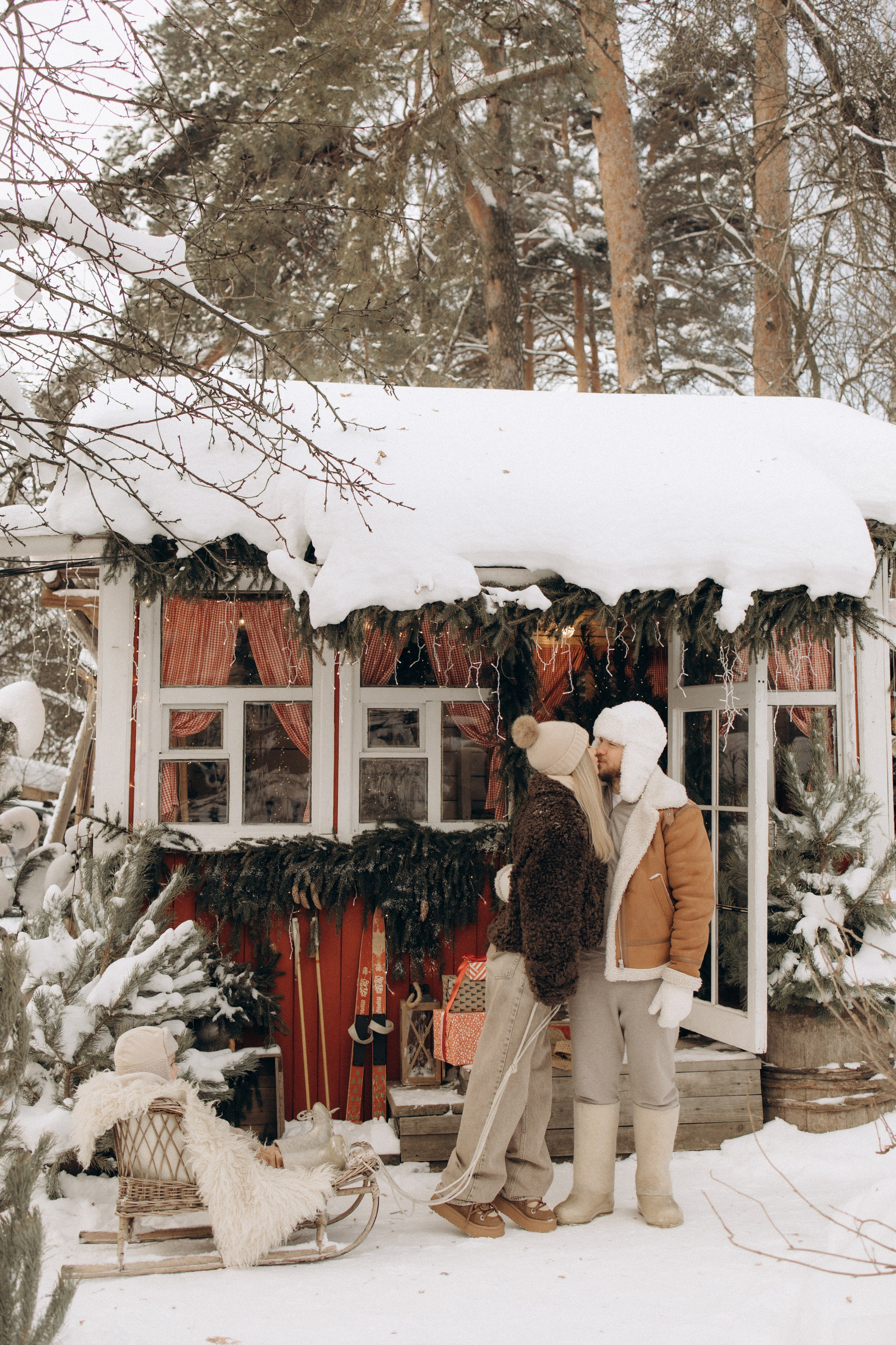 Зимняя фотосессия. Семейный фотограф Москва Юлиана Фетисова