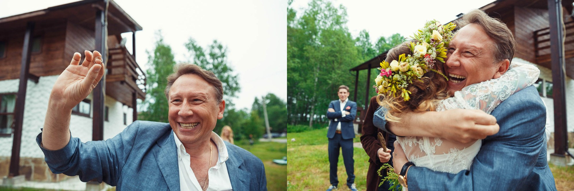 Свадьба с выездной регистрацией в лесу за городом. Свадебный фотограф в Санкт-Петербурге и Москве Андрей Нестеров