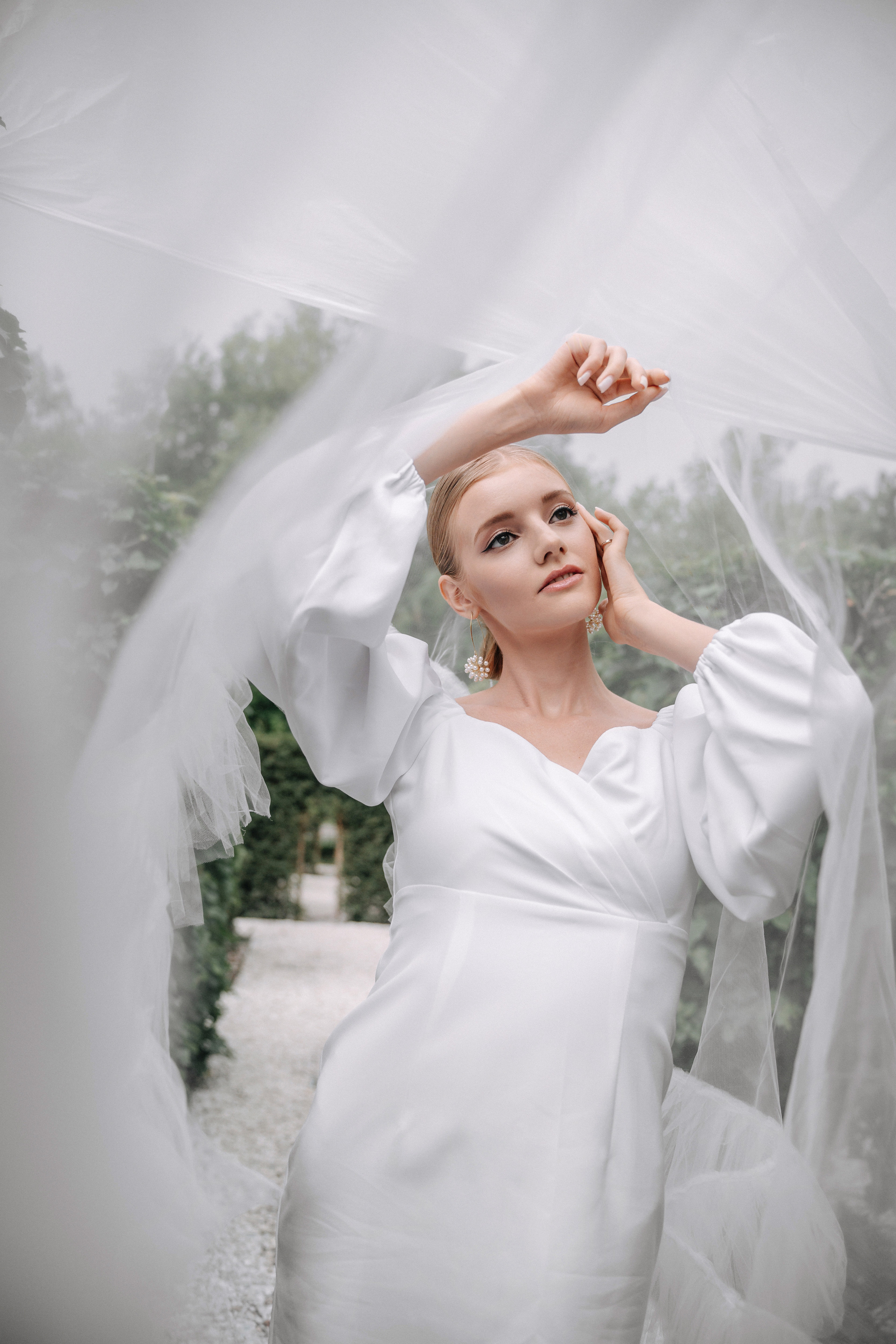 Свадебная фотосессия в лабиринте на ВДНХ