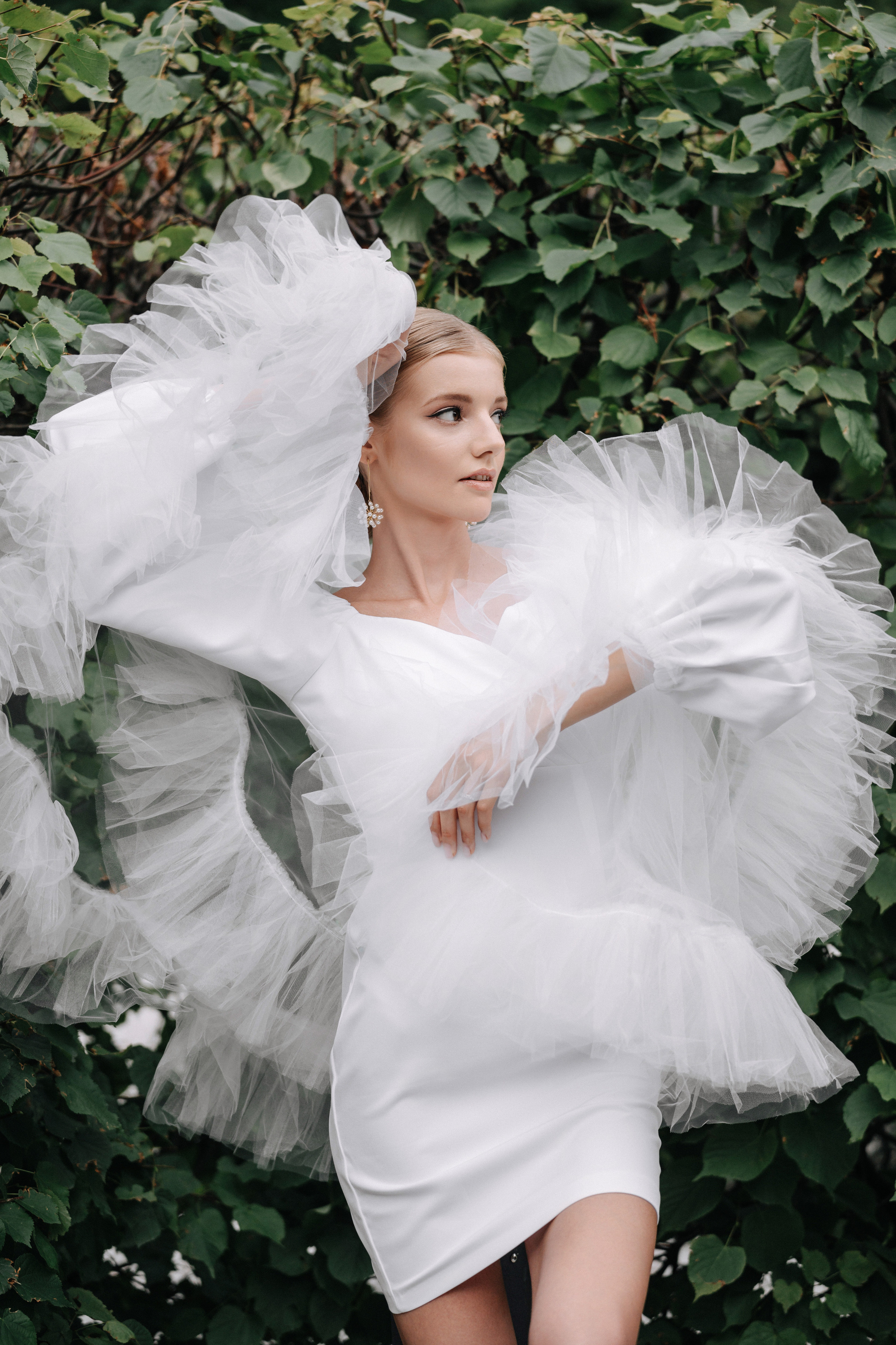 Свадебная фотосессия в лабиринте на ВДНХ