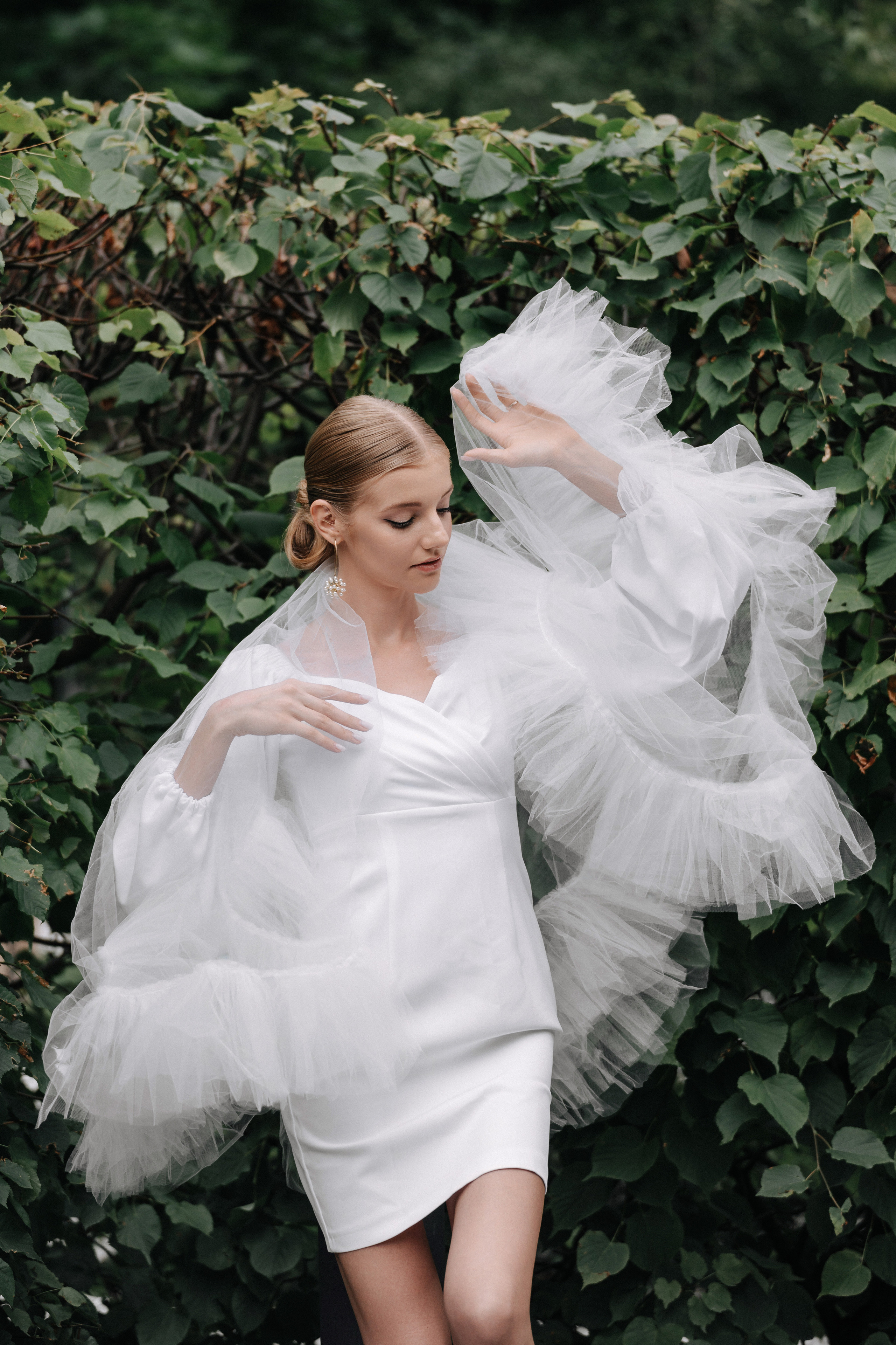 Свадебная фотосессия в лабиринте на ВДНХ