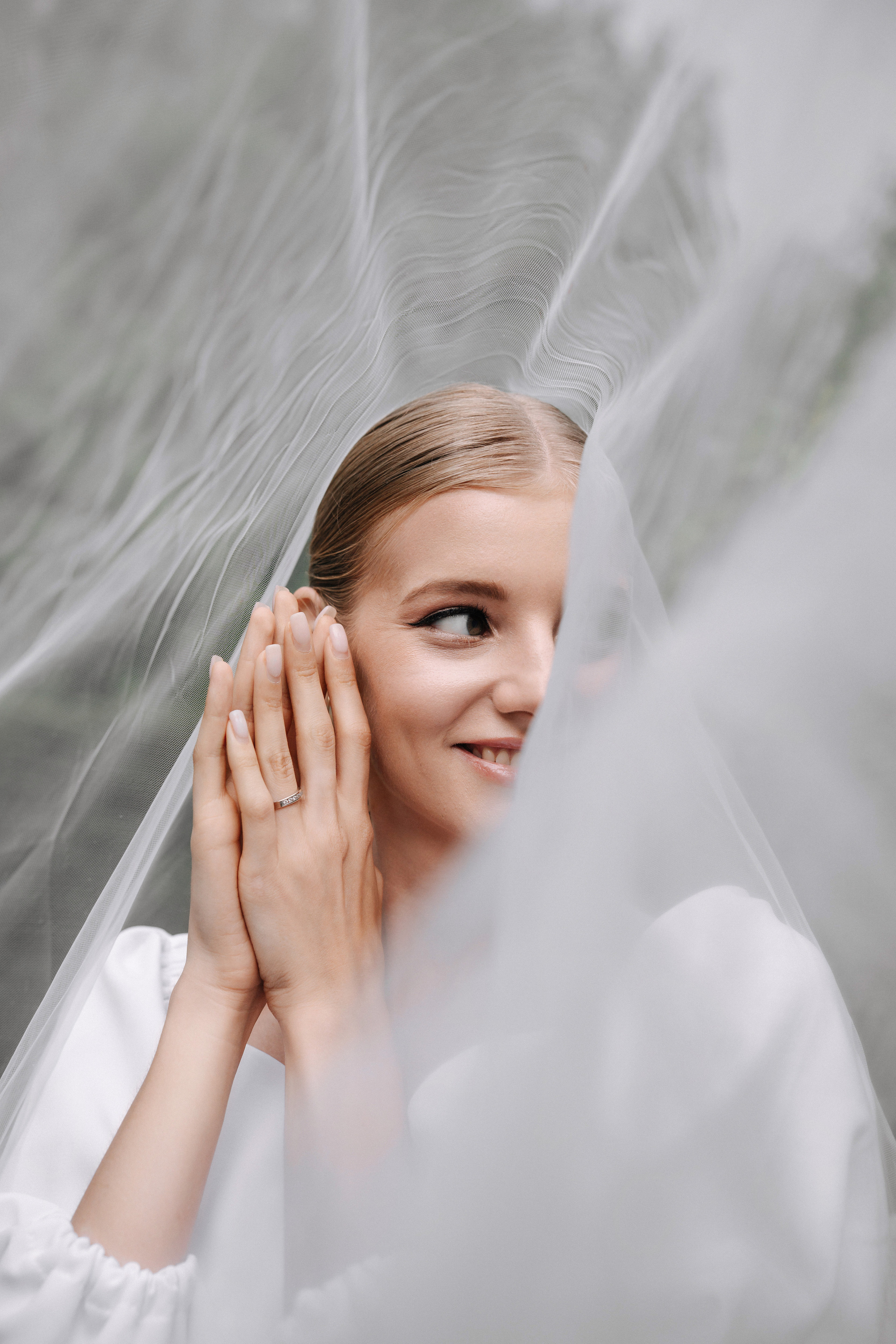 Свадебная фотосессия в лабиринте на ВДНХ