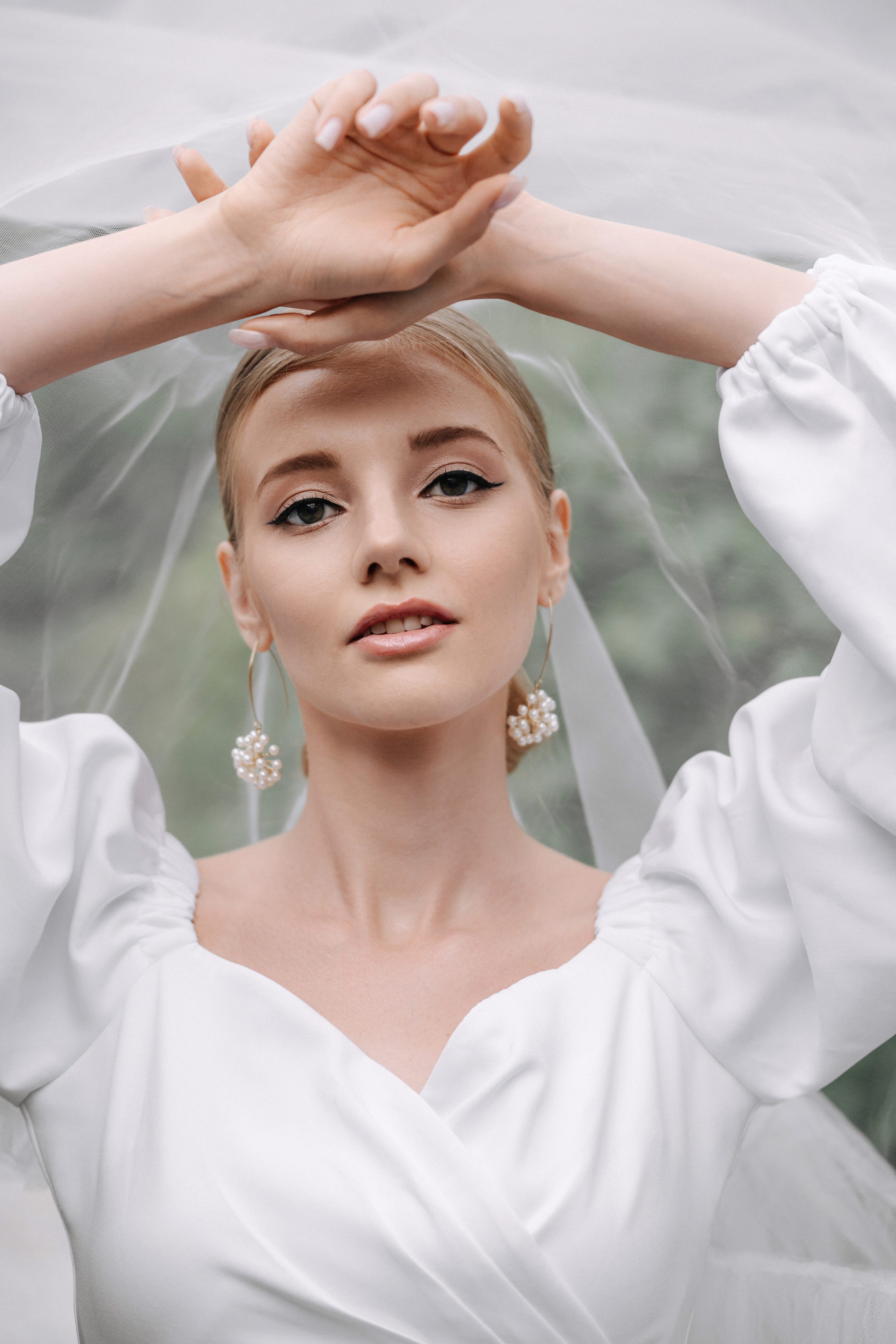 Свадебная фотосессия в лабиринте на ВДНХ