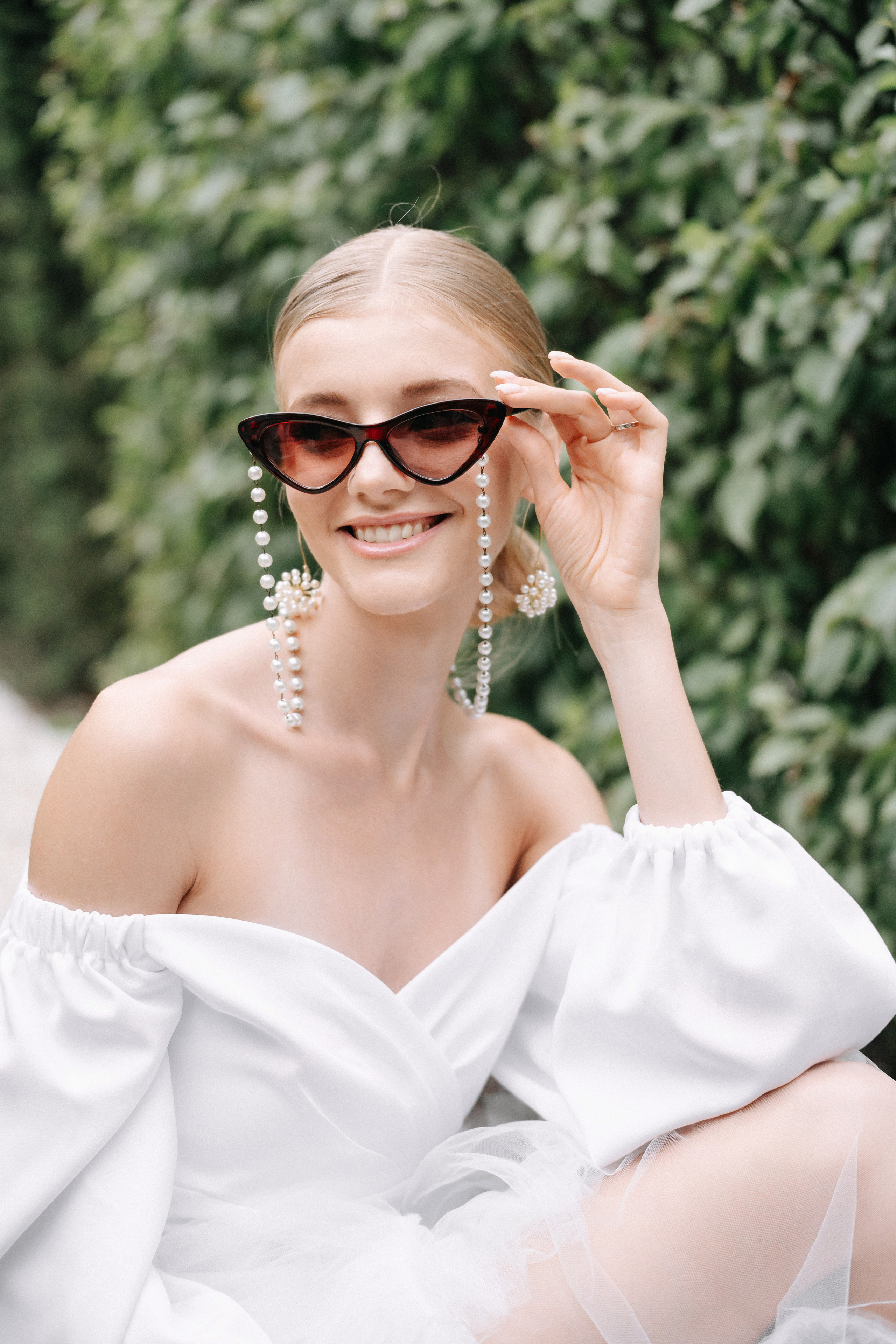 Свадебная фотосессия в лабиринте на ВДНХ