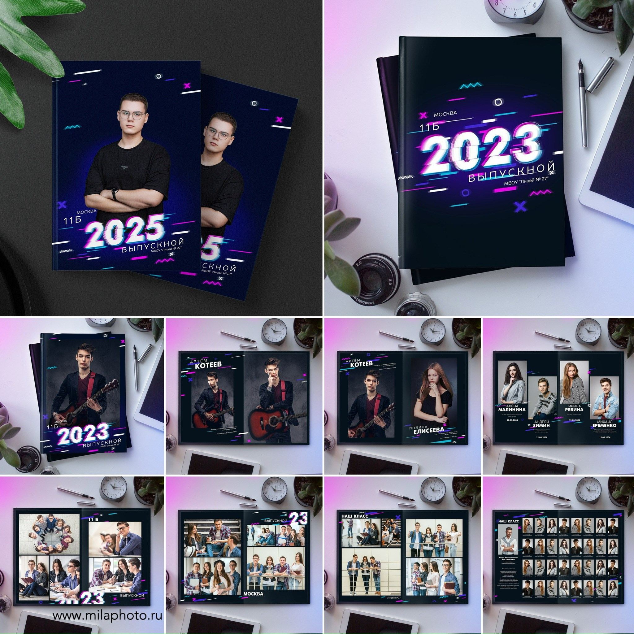 Выпускные альбомы с оживающими фотографиями. Фото и видео Москва. Свадебный фотограф, видеограф, фотосессии, видеосъемка