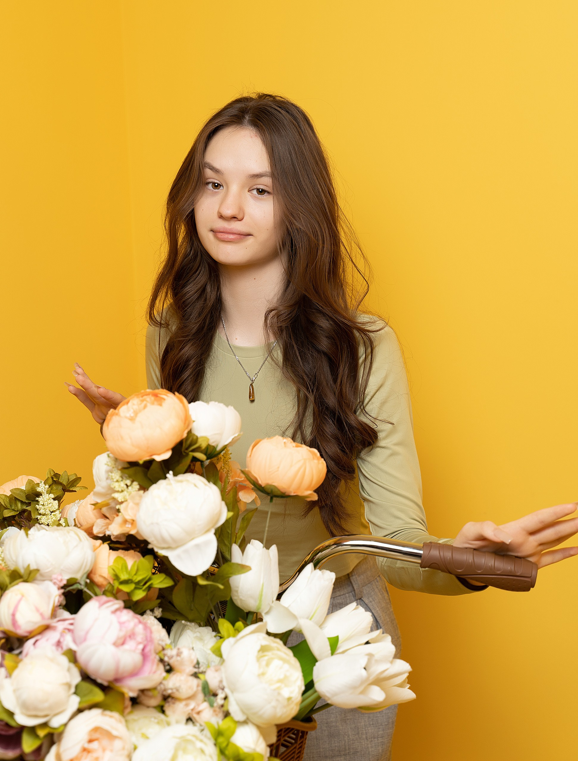 Студийная фотосессия для школьного выпускного альбома Жанна Бакунович